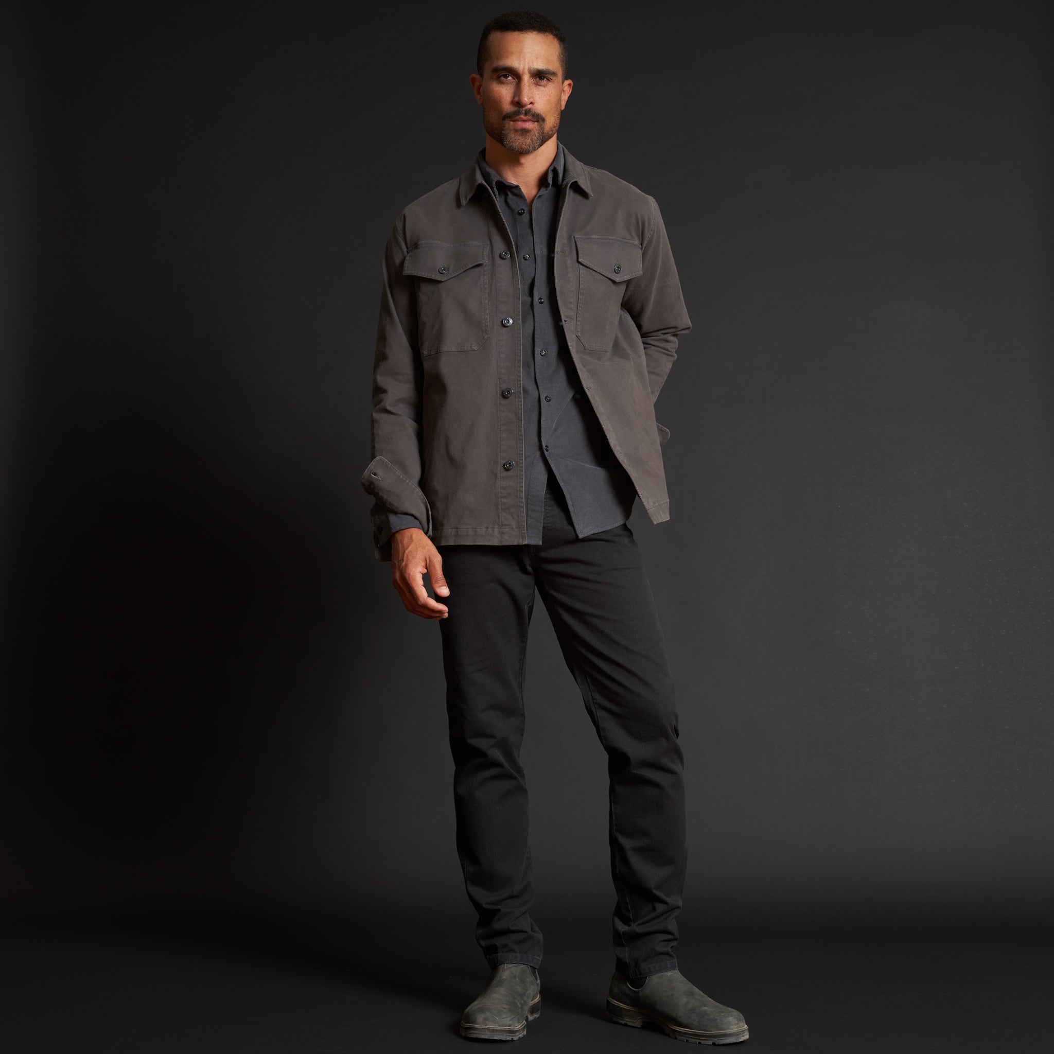 George – Mid-Century Twill Field Jacket