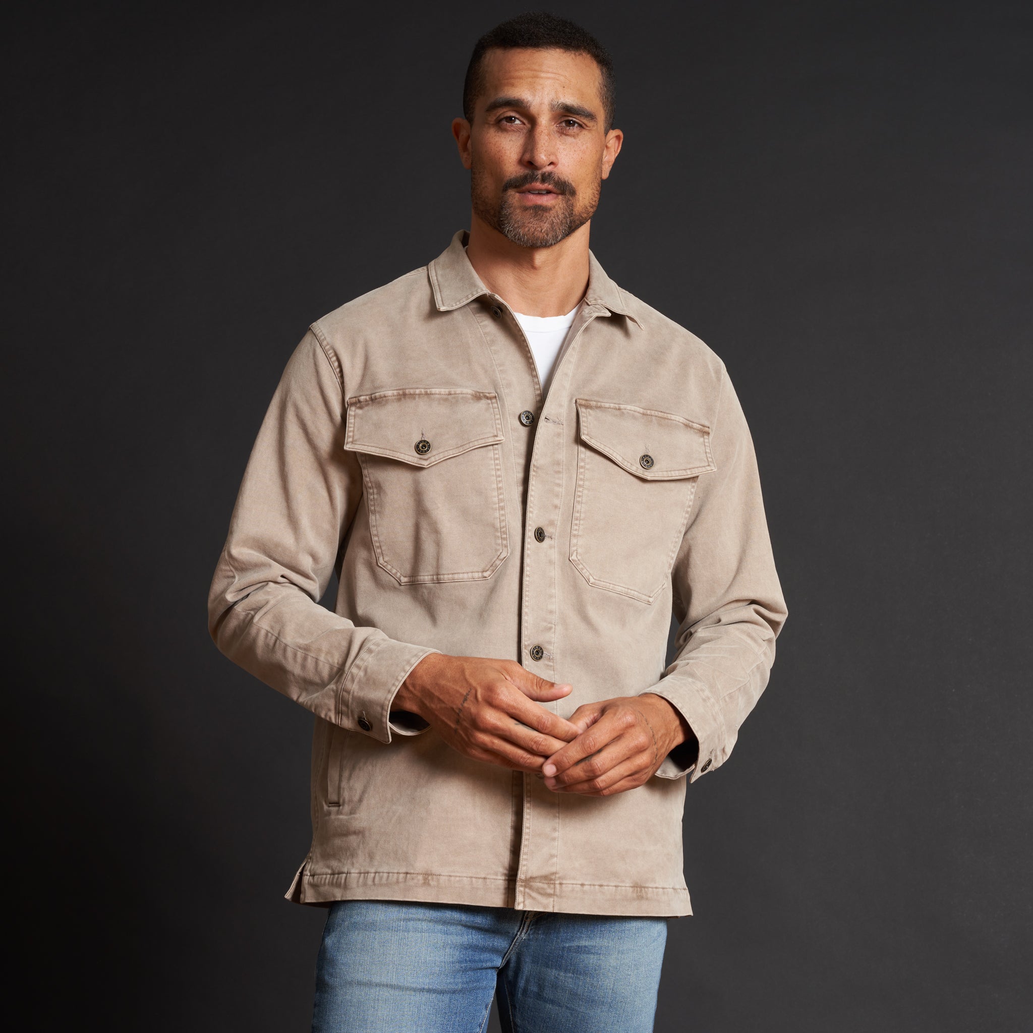 George – Mid-Century Twill Field Jacket