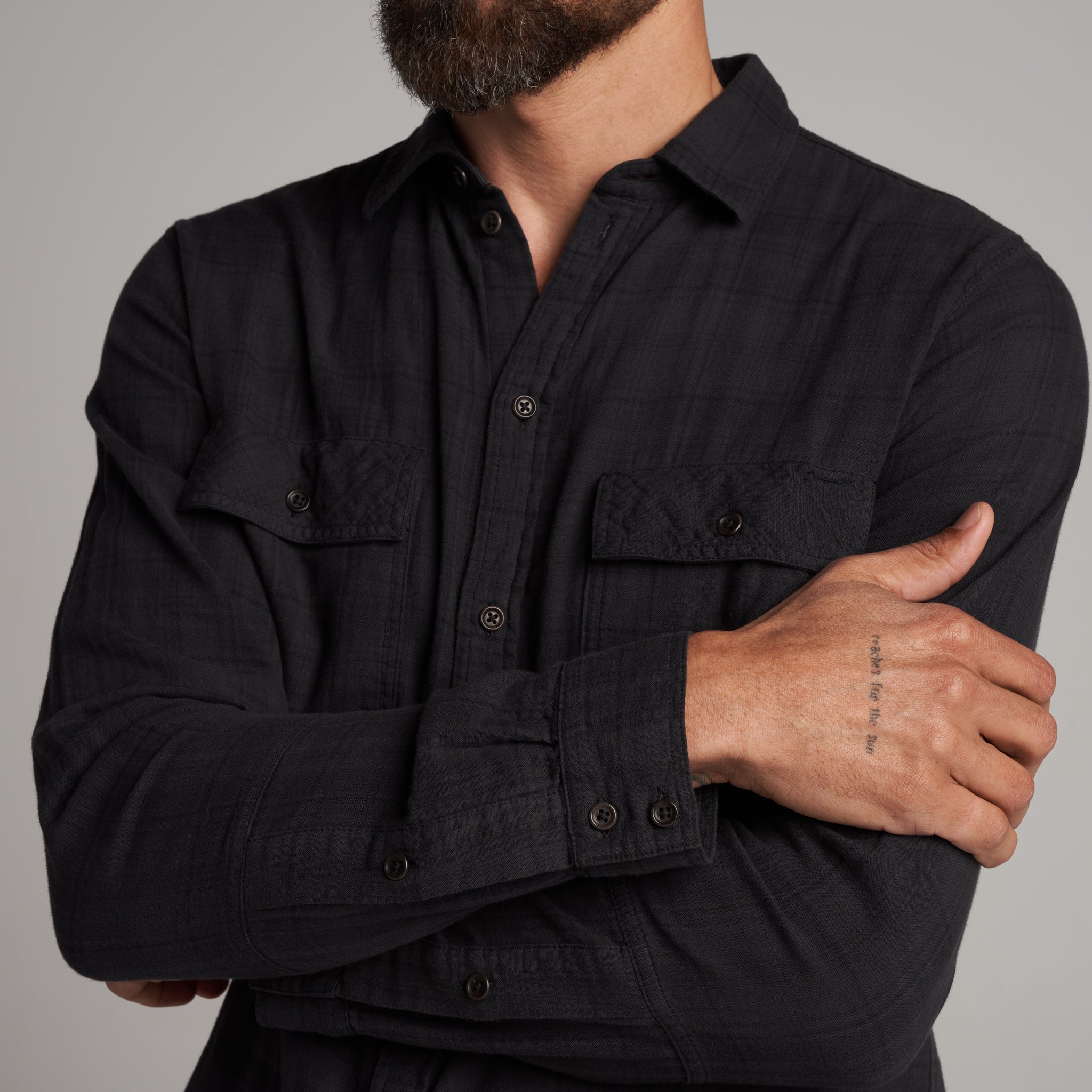 George – Heirloom Plaid Cotton Gauze Shirt