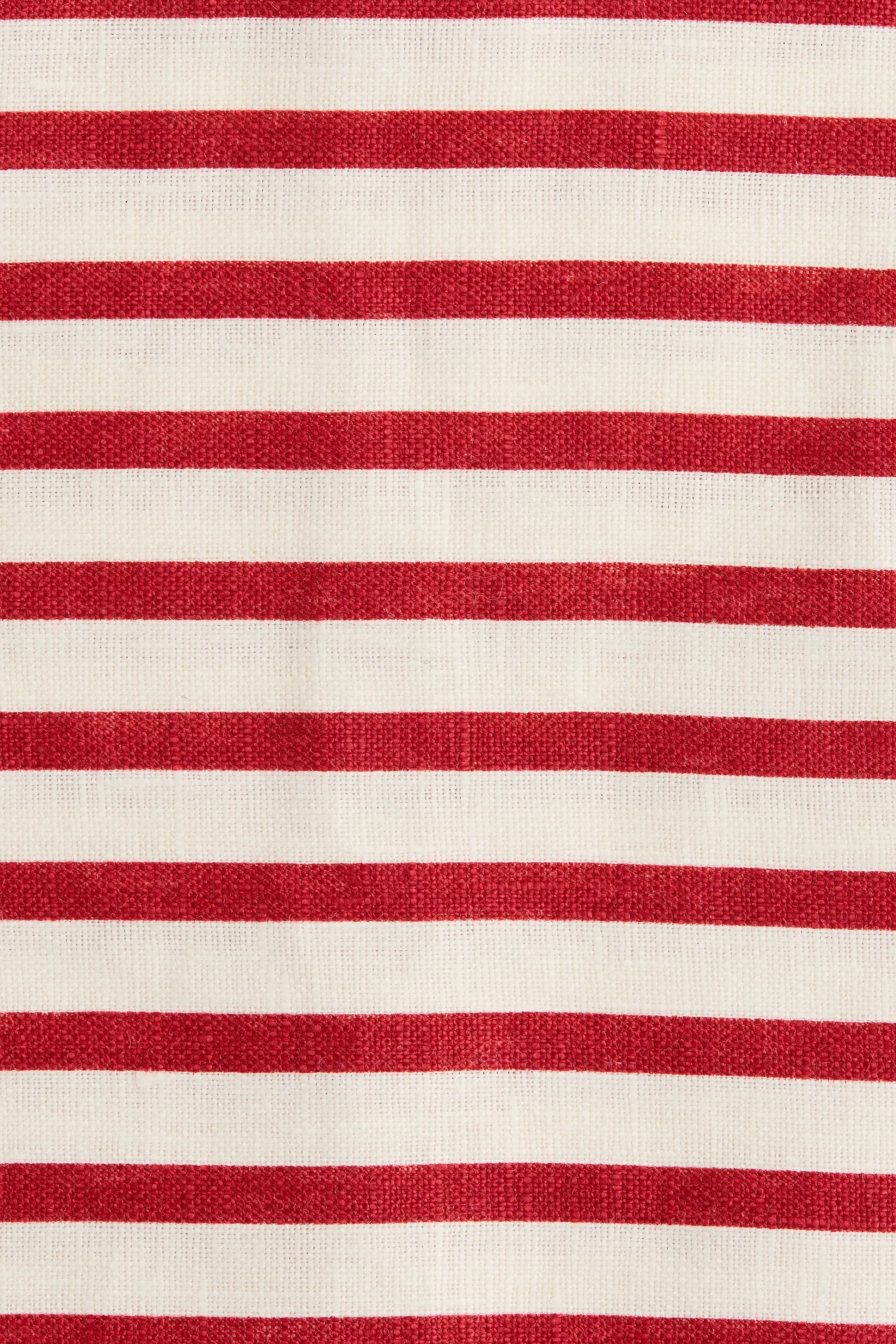 Jane - Mini Skirt Breton Stripe Red