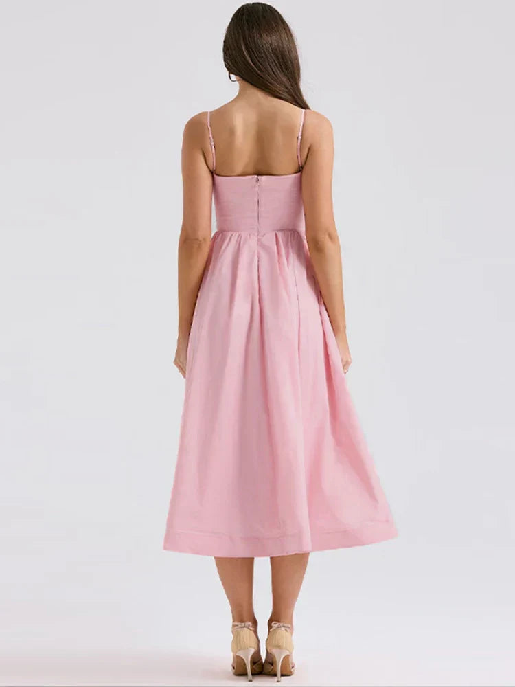 Jovie – Cinched Bodice Tea Dress