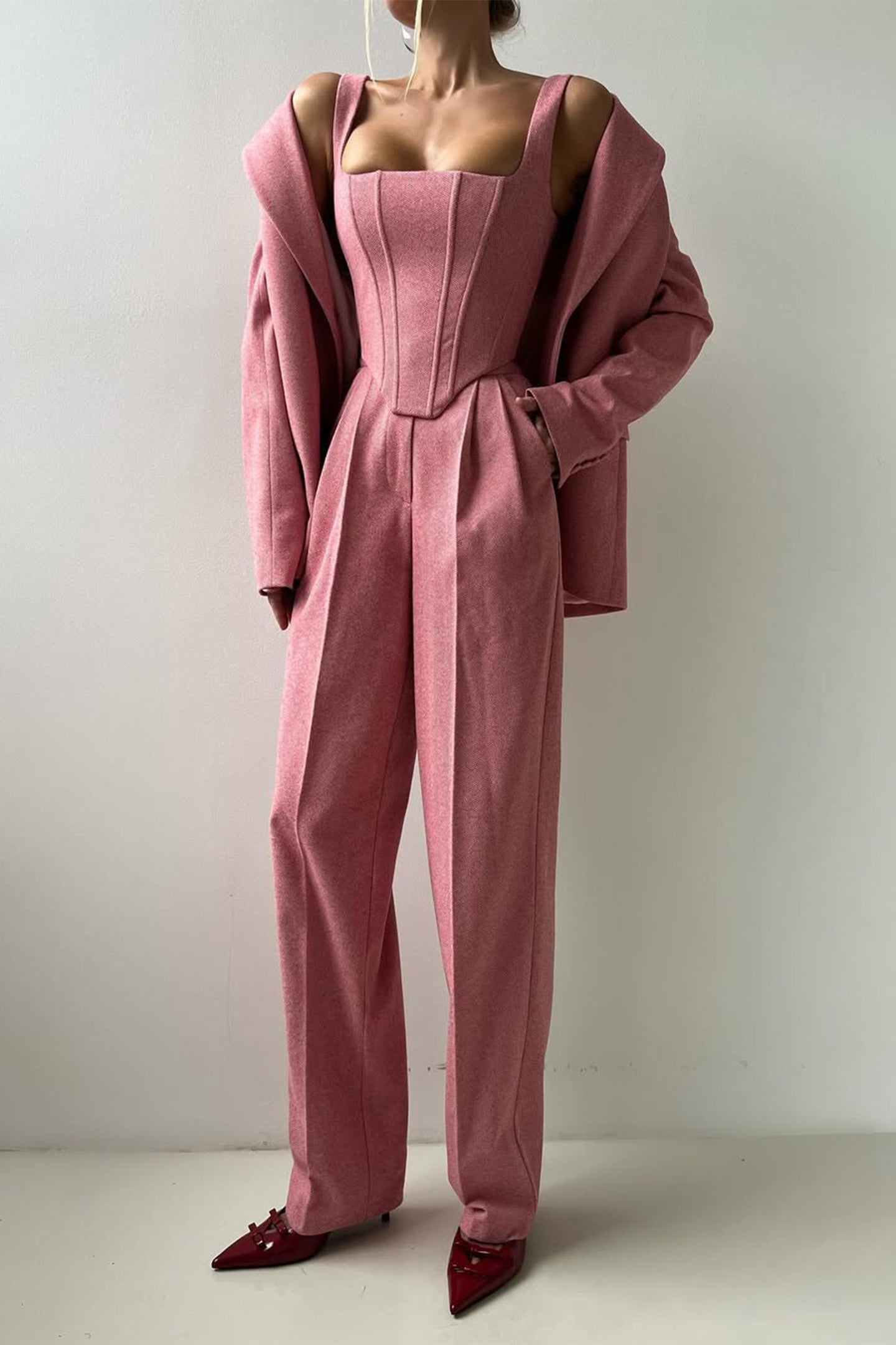 Florence – Elegant 3-Piece Blazer Outfit Set