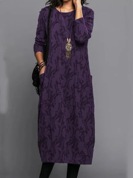 Dress with long covering