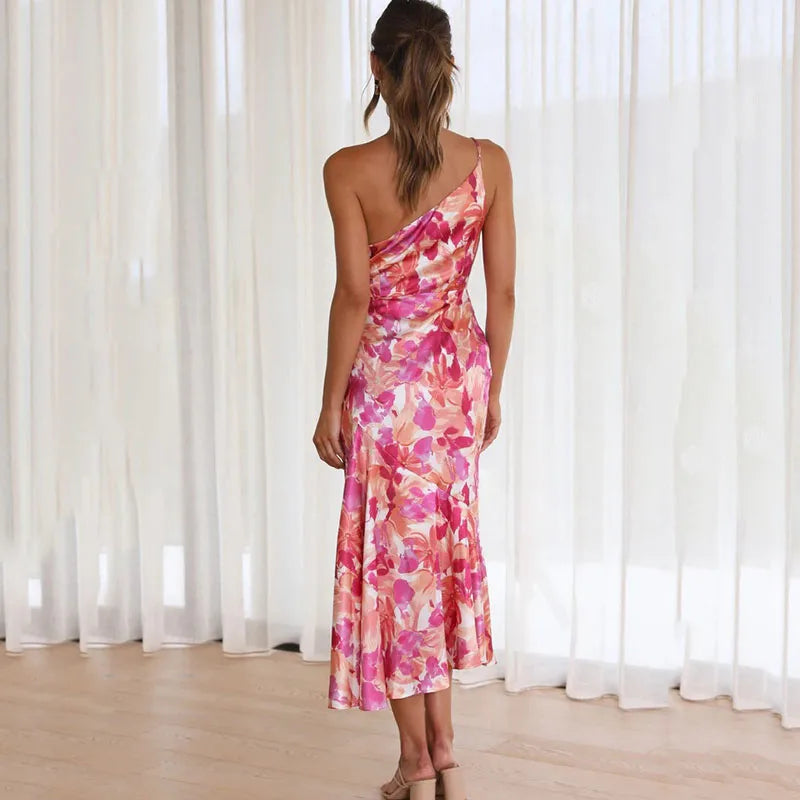 Eliza – One-Shoulder Elegance Dress