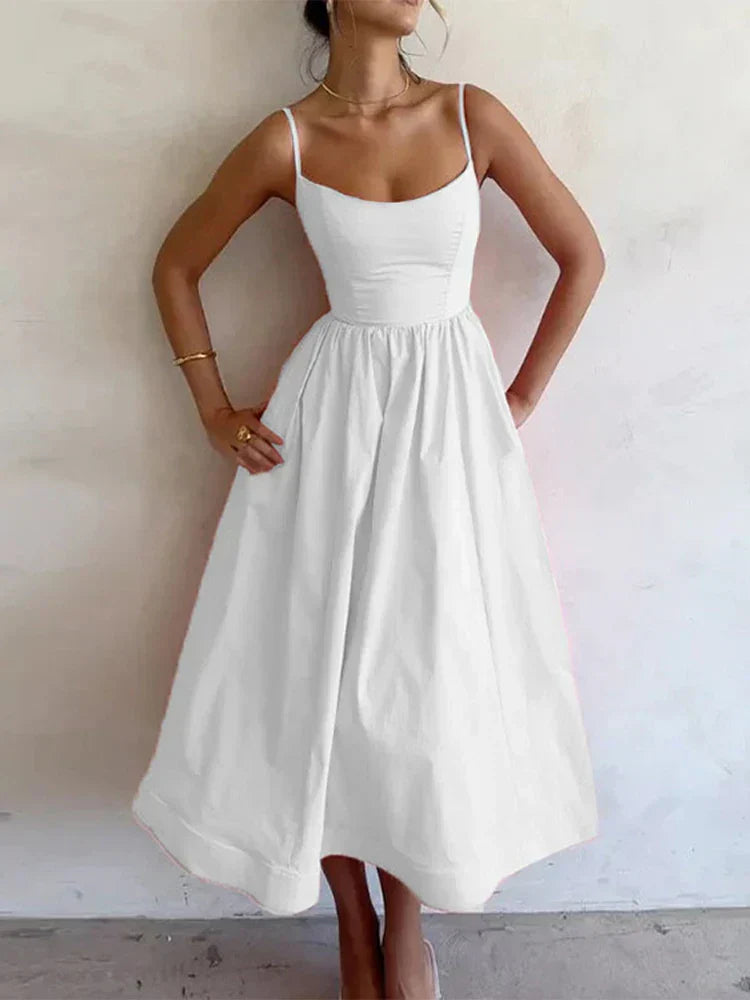 Jovie – Cinched Bodice Tea Dress