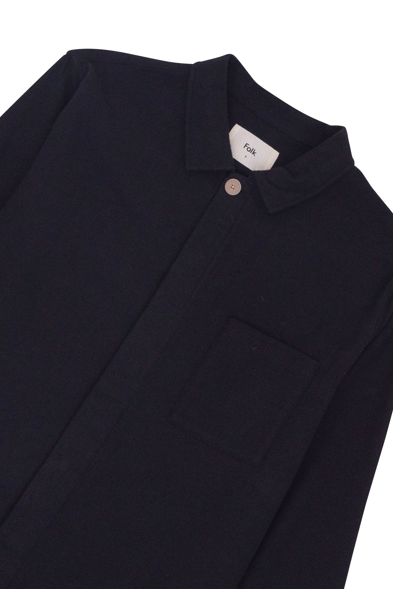 Jack - Patch Shirt Black Flannel