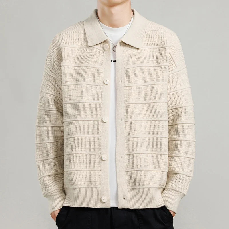 Bromley - Raised Weave Button-Up