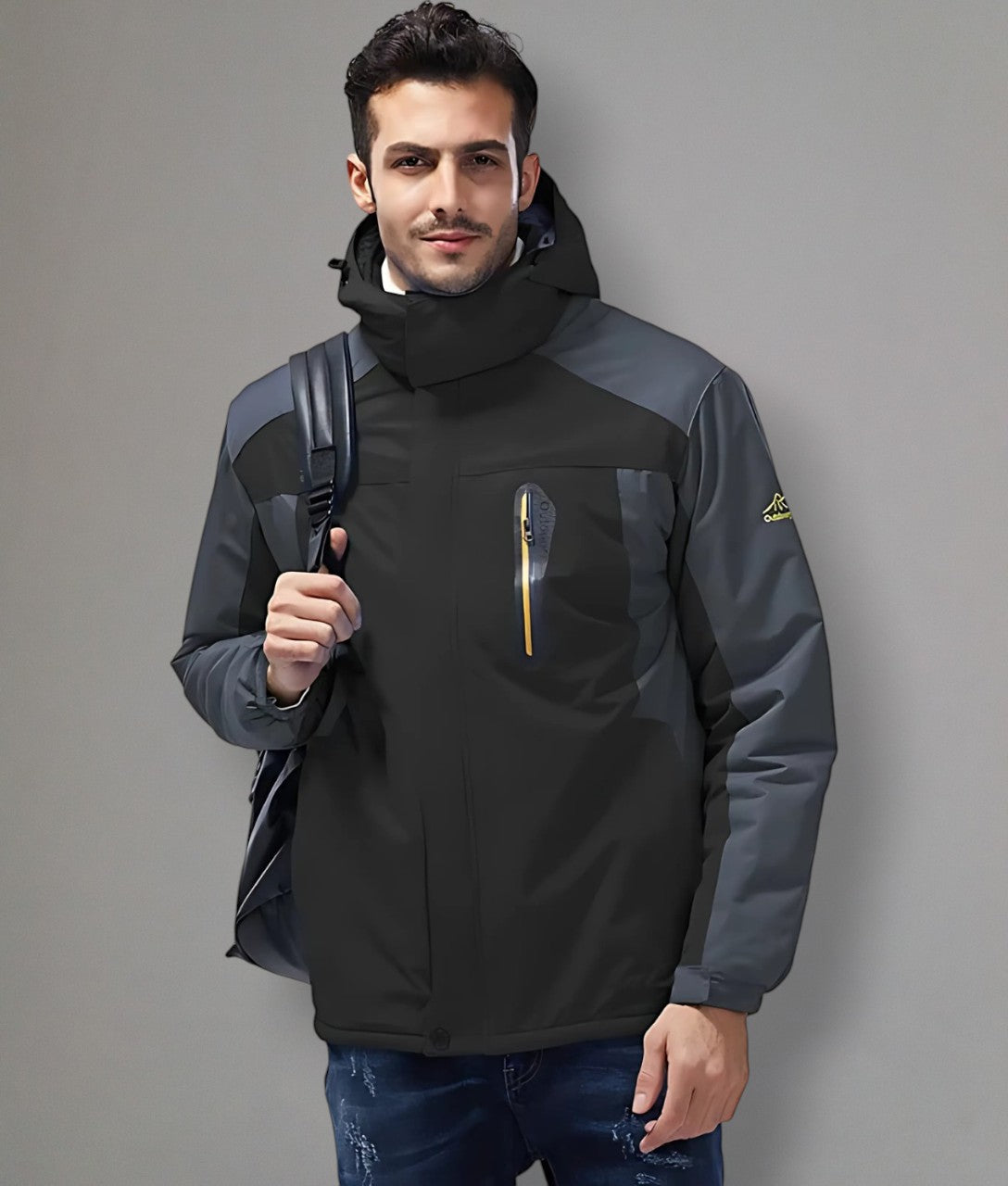 Oliver – Waterproof Windproof Winter Hooded Jacket