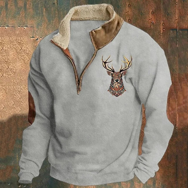 JASPER – Comfortable Zip Jumper for Casual Style