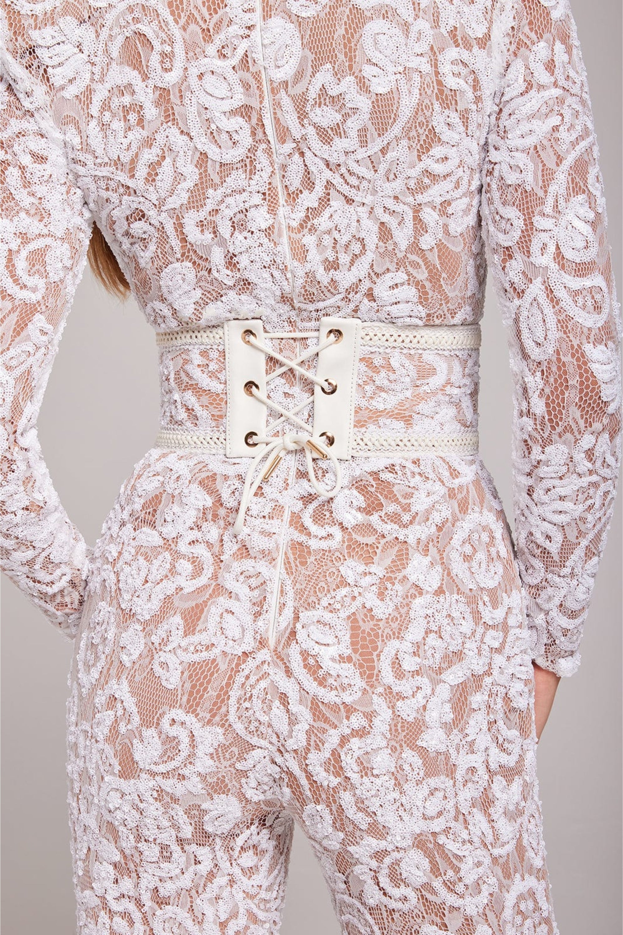 Elegant lace jumpsuit