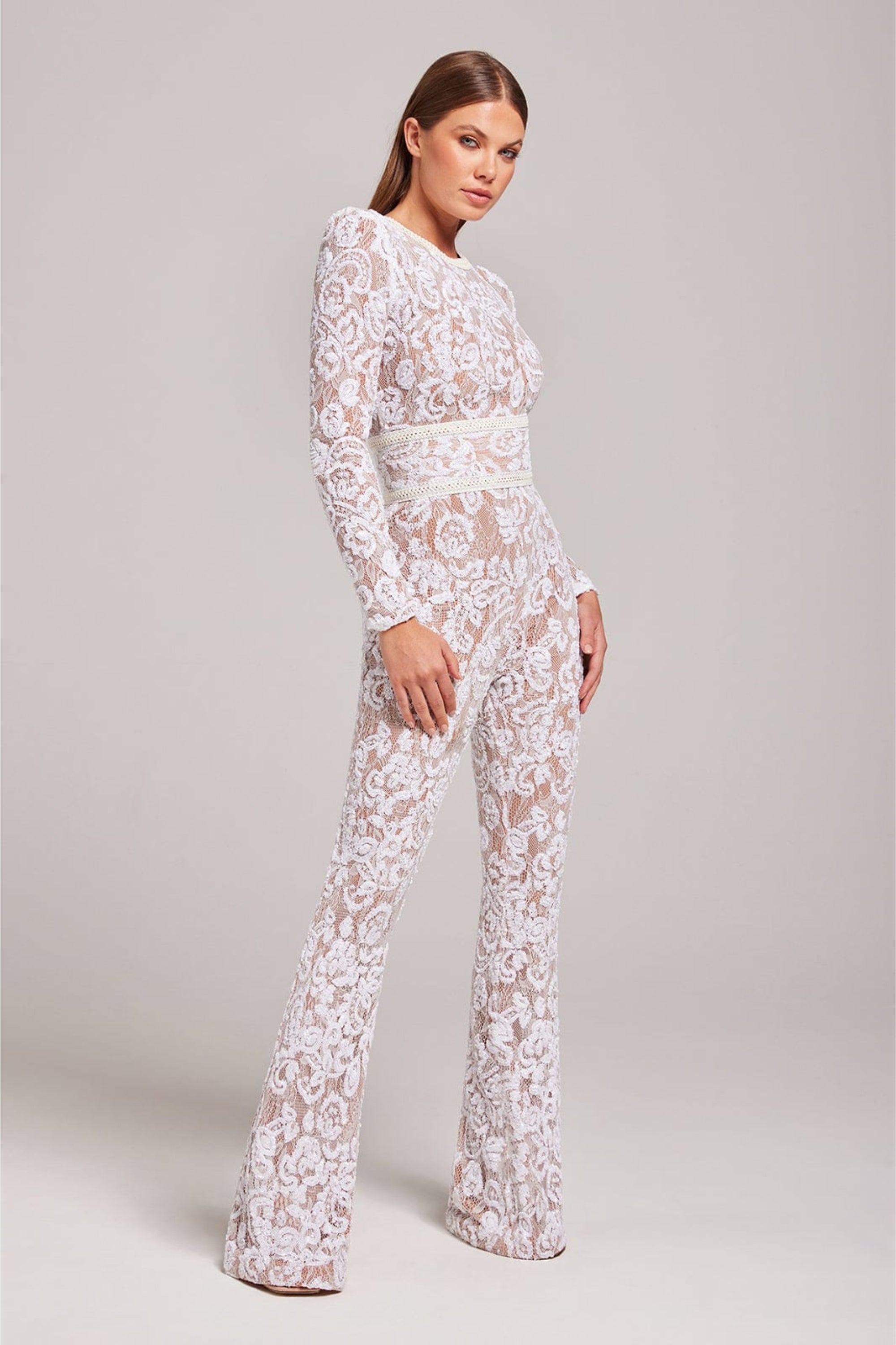 Elegant lace jumpsuit