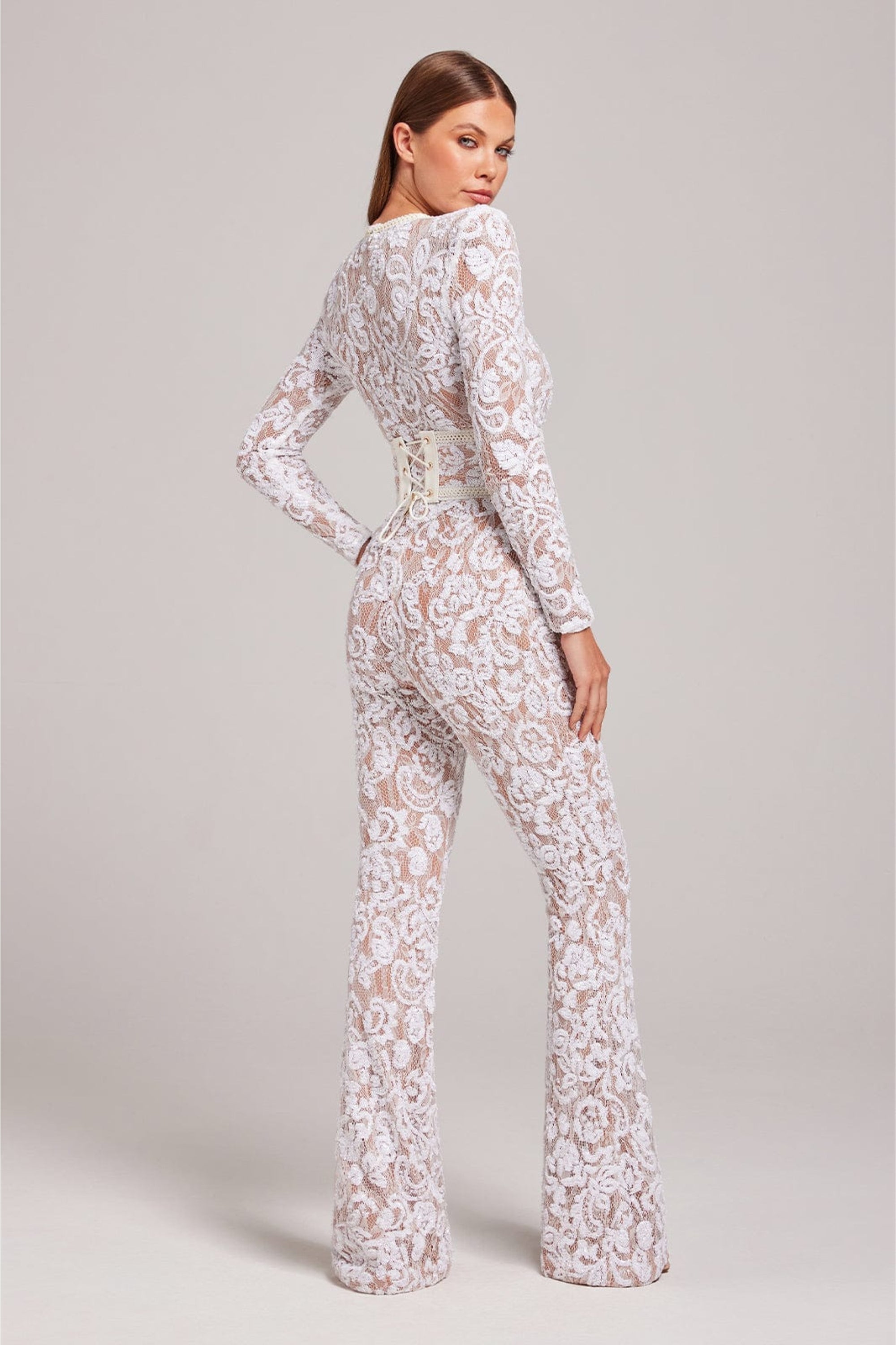 Elegant lace jumpsuit