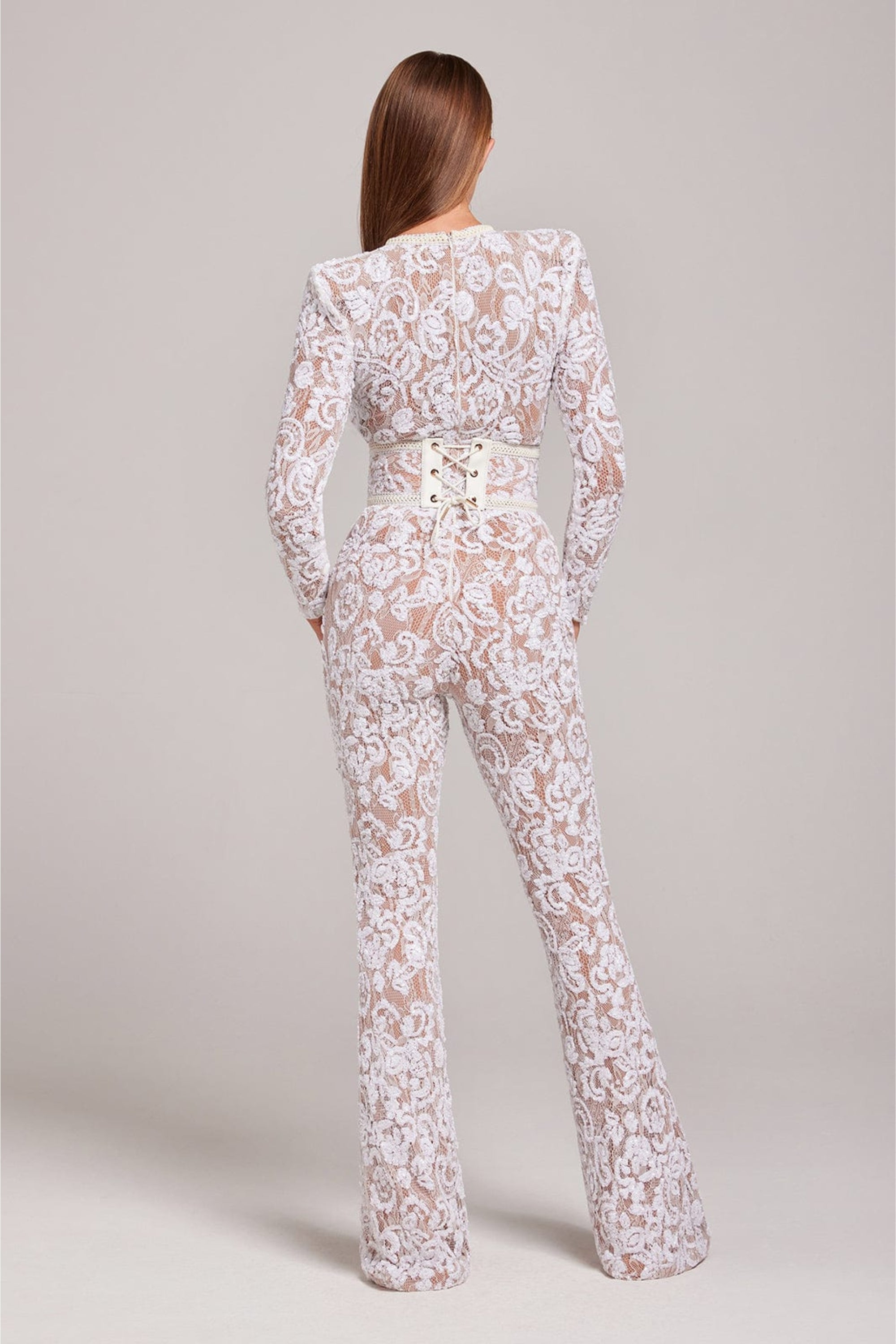 Elegant lace jumpsuit