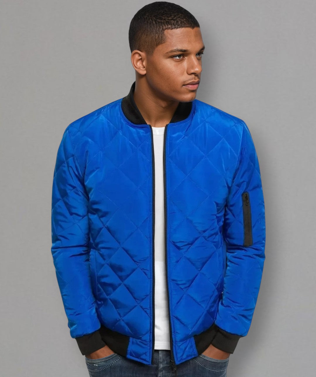 Callum – Waterproof Breathable Quilted Spring Jacket