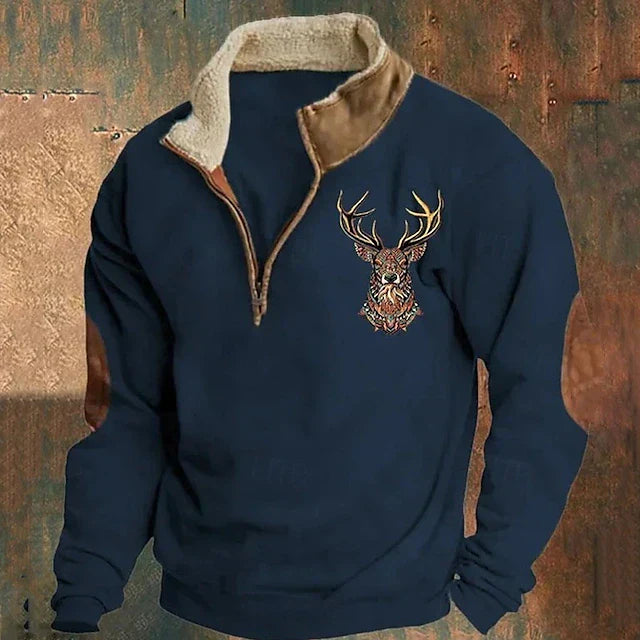 JASPER – Comfortable Zip Jumper for Casual Style
