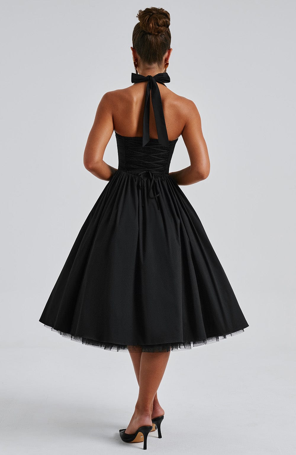 Melania – Retro Corset Tea Dress