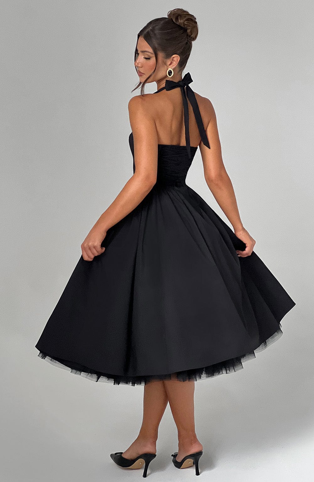 Melania – Retro Corset Tea Dress