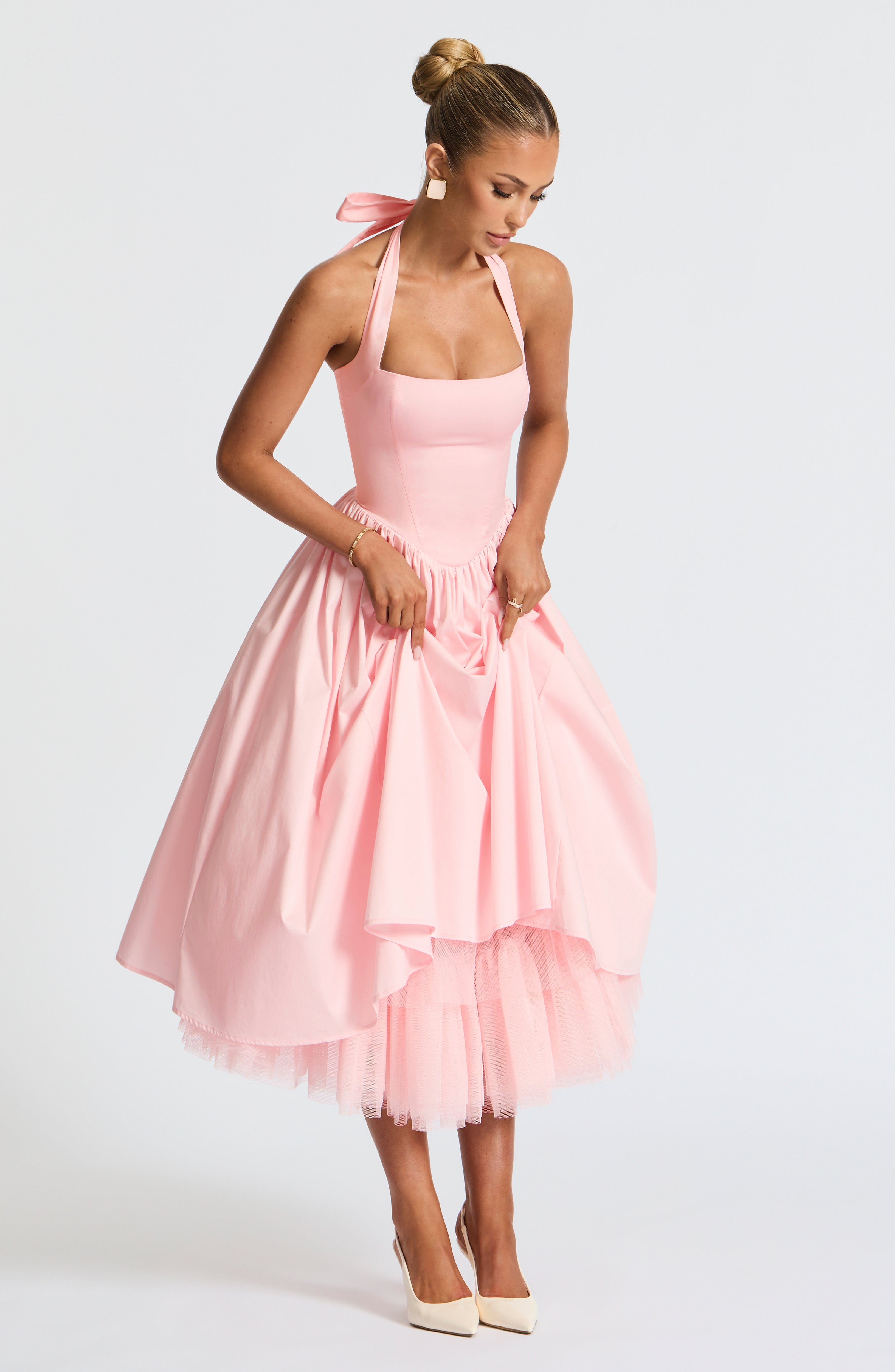Melania – Retro Corset Tea Dress