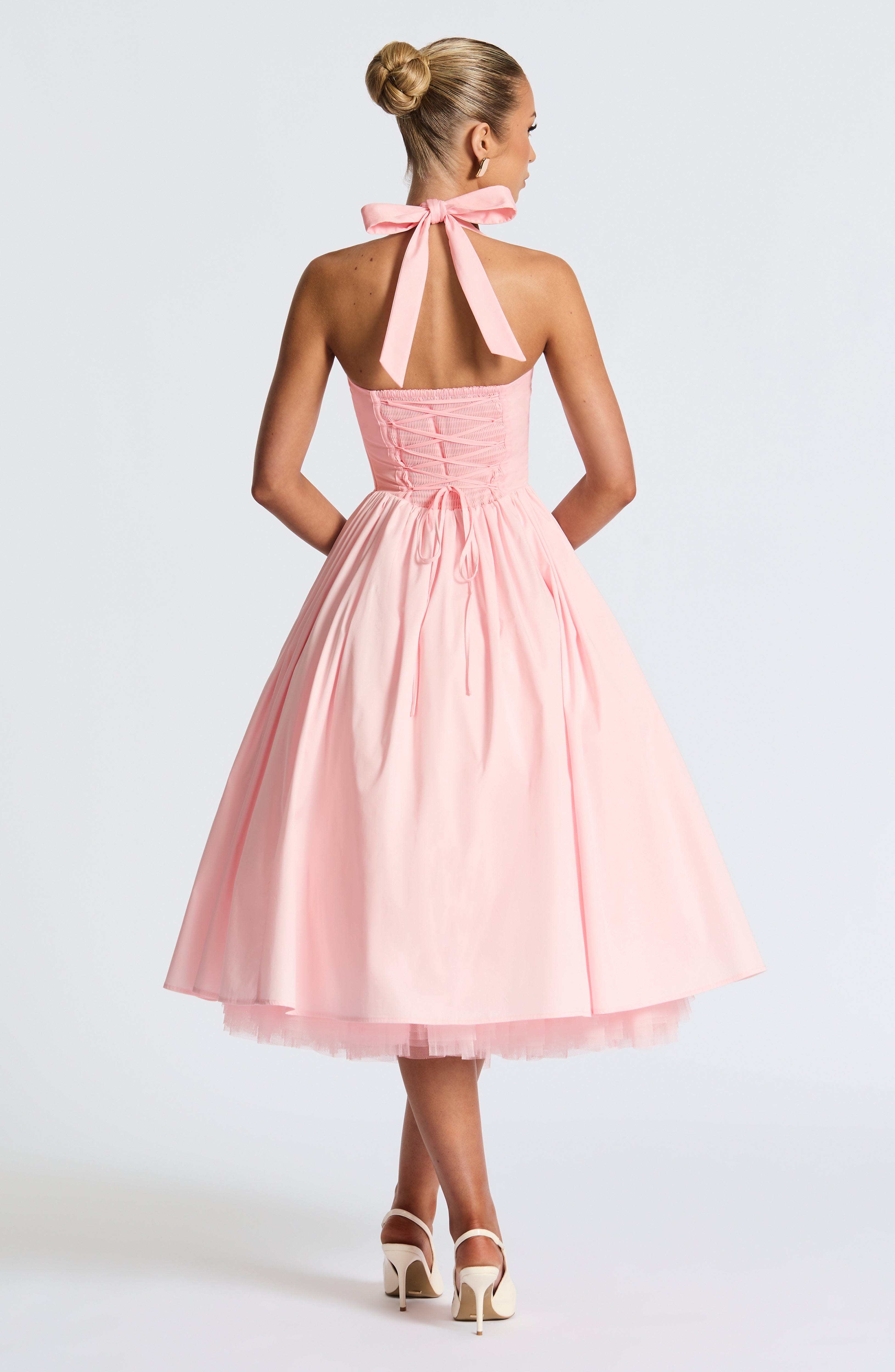 Melania – Retro Corset Tea Dress