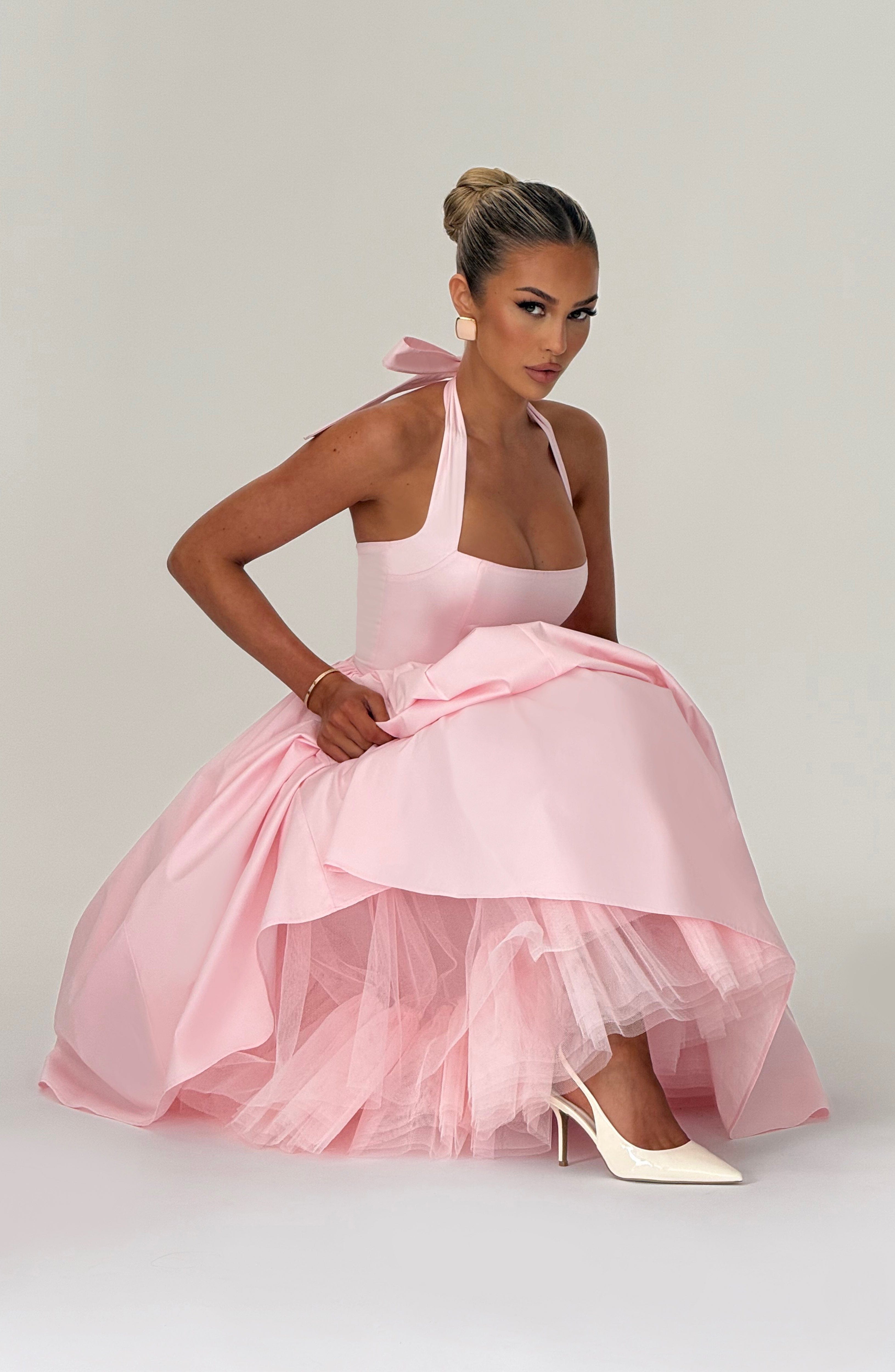 Melania – Retro Corset Tea Dress