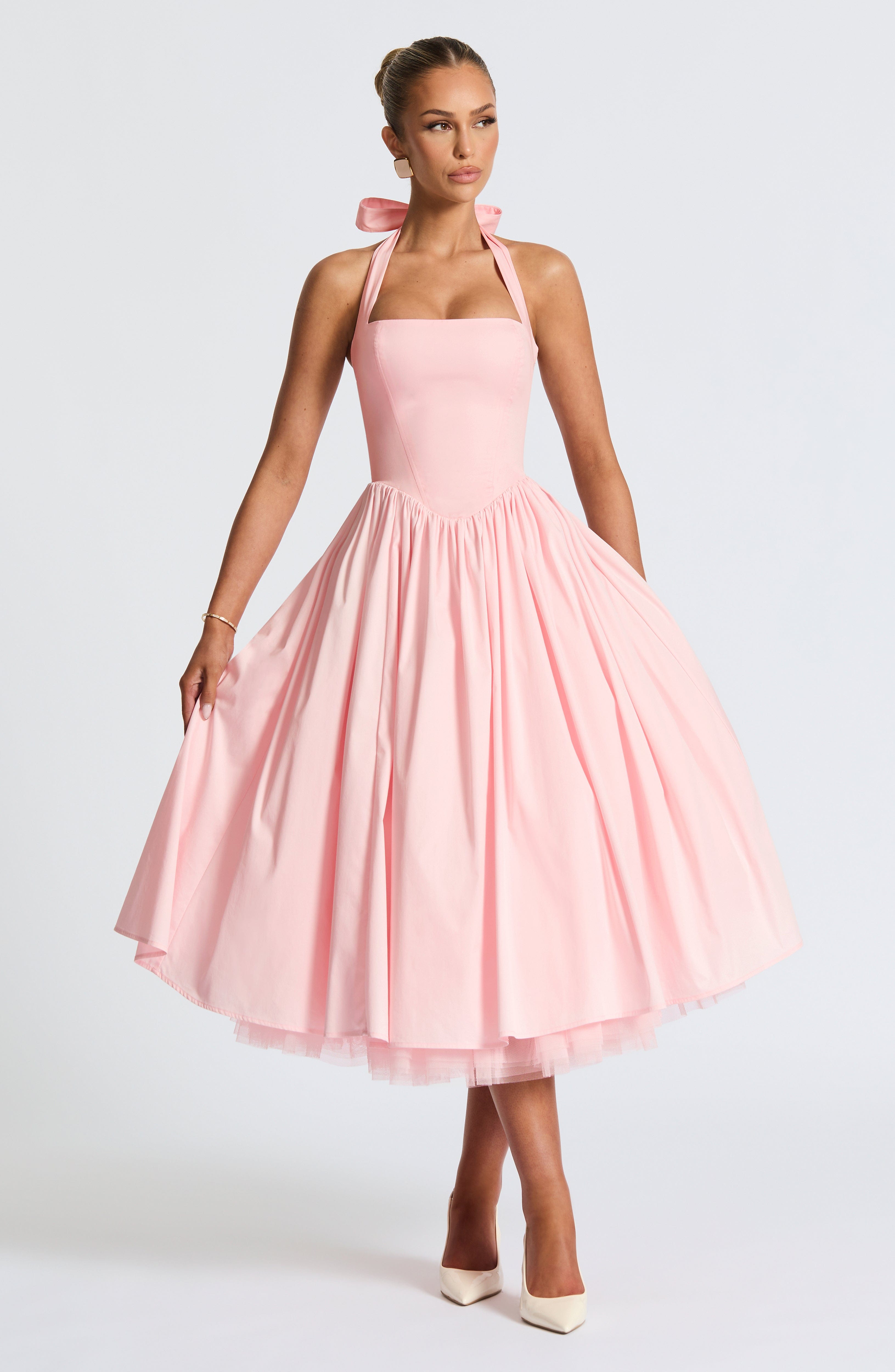Melania – Retro Corset Tea Dress