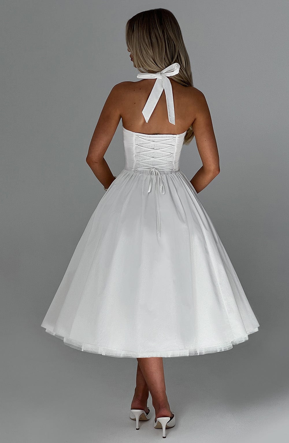 Melania – Retro Corset Tea Dress