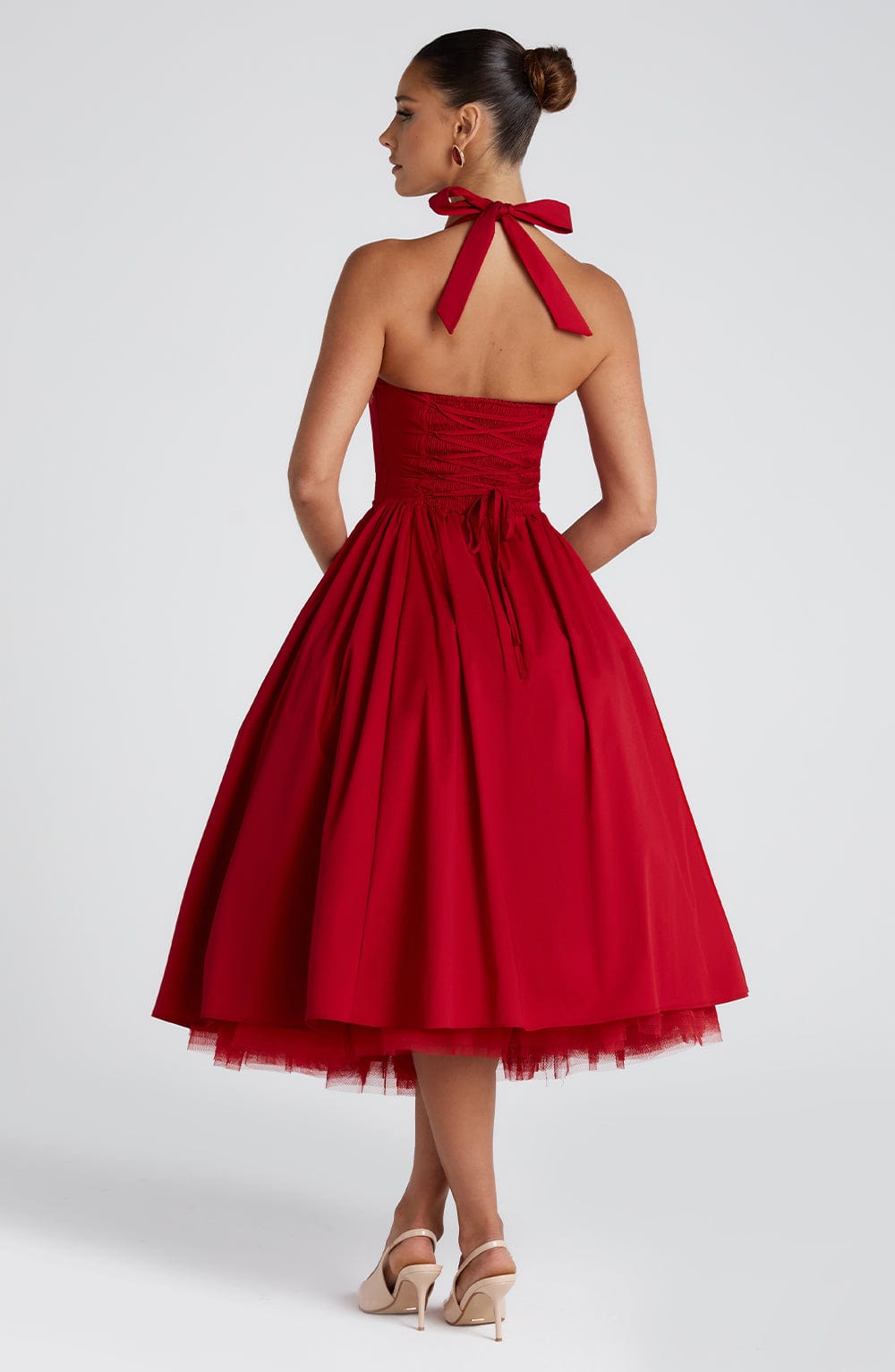 Melania – Retro Corset Tea Dress