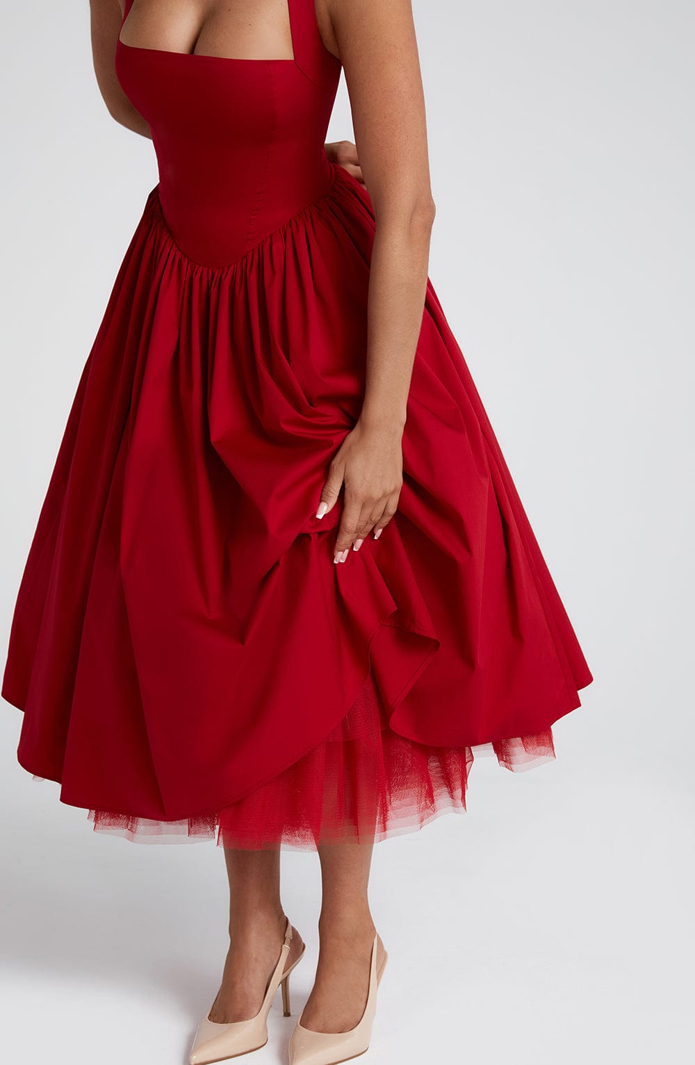 Melania – Retro Corset Tea Dress