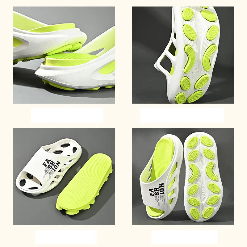 HydroFlex – Unisex Massage Comfort Slide Slippers
