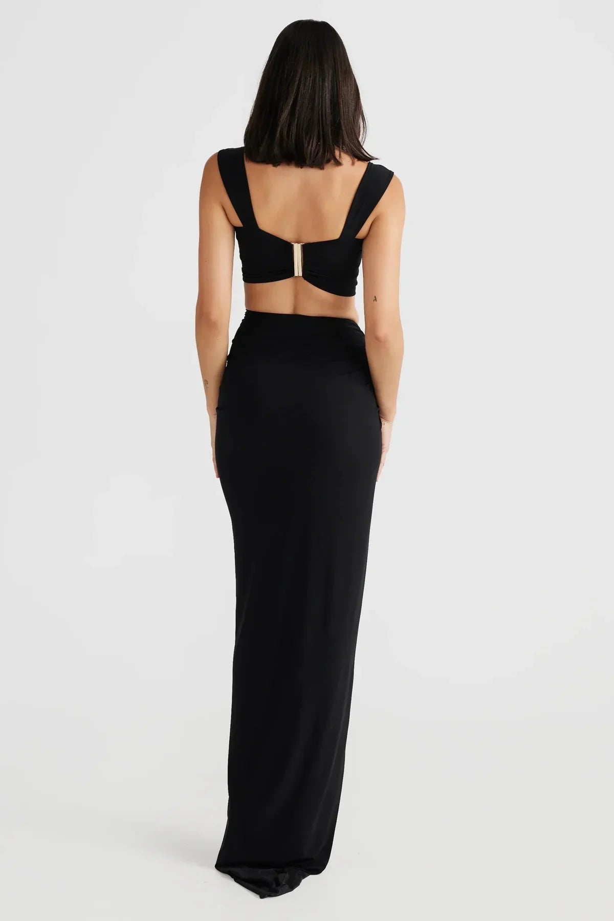 Ottavia – Ring Cut-Out Maxi Dress