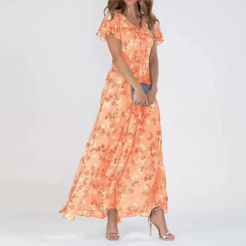 Jasmijn – Floral Midi Dress