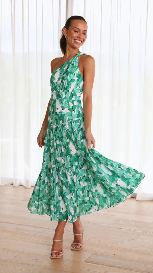 Eliza – One-Shoulder Elegance Dress