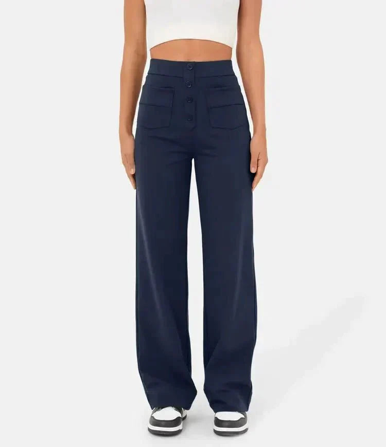 Jade - High Waist Stretch Casual Pants