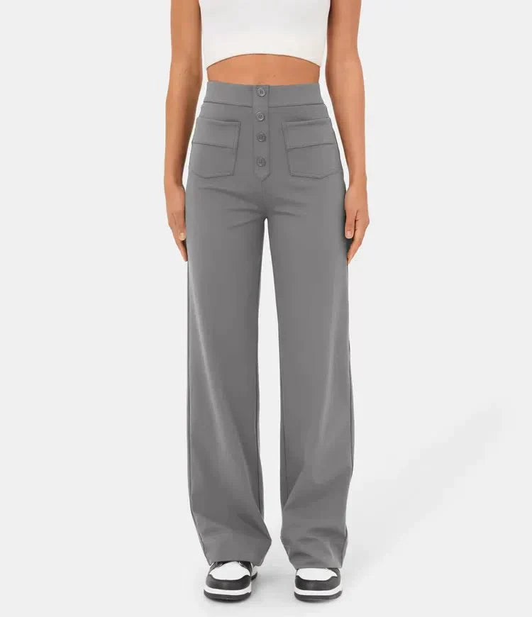 Jade - High Waist Stretch Casual Pants