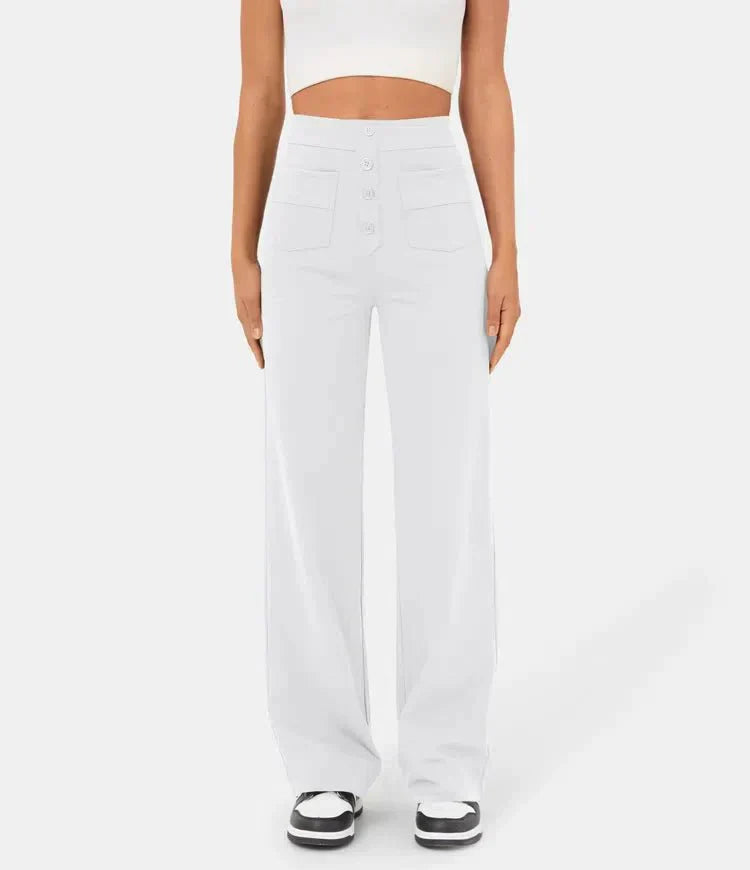 Jade - High Waist Stretch Casual Pants