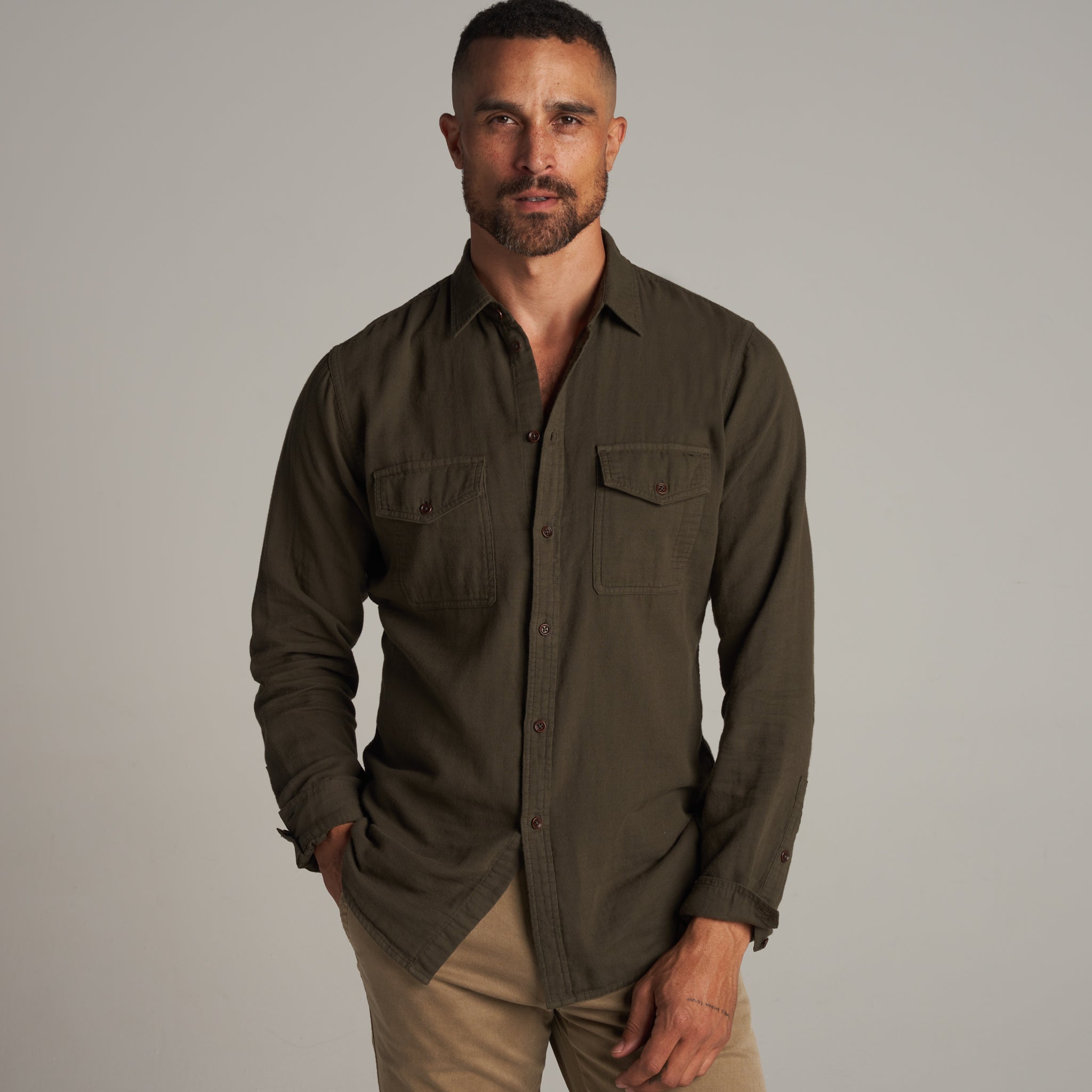 Oliver – Double Layer Cotton Gauze Shirt
