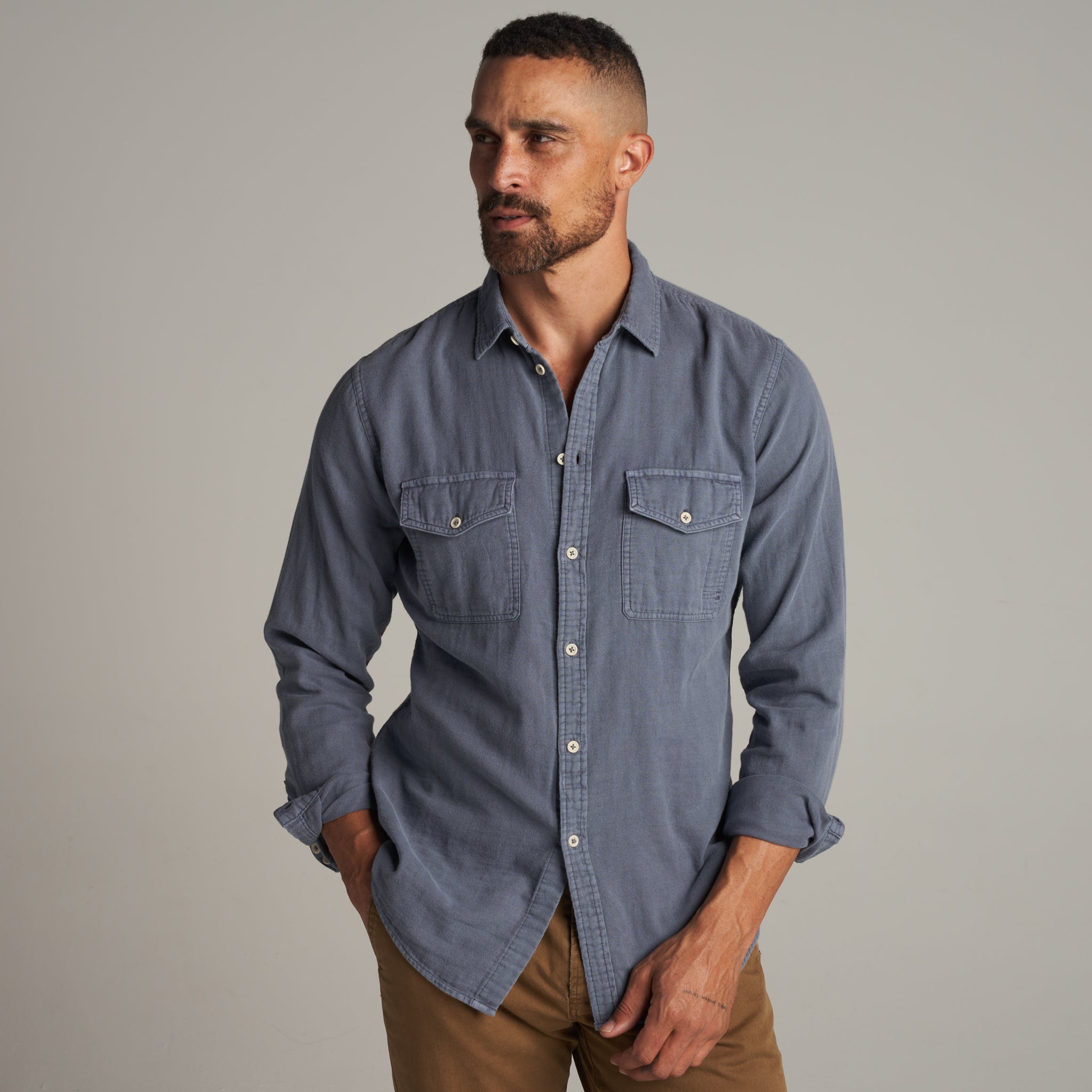 Oliver – Double Layer Cotton Gauze Shirt