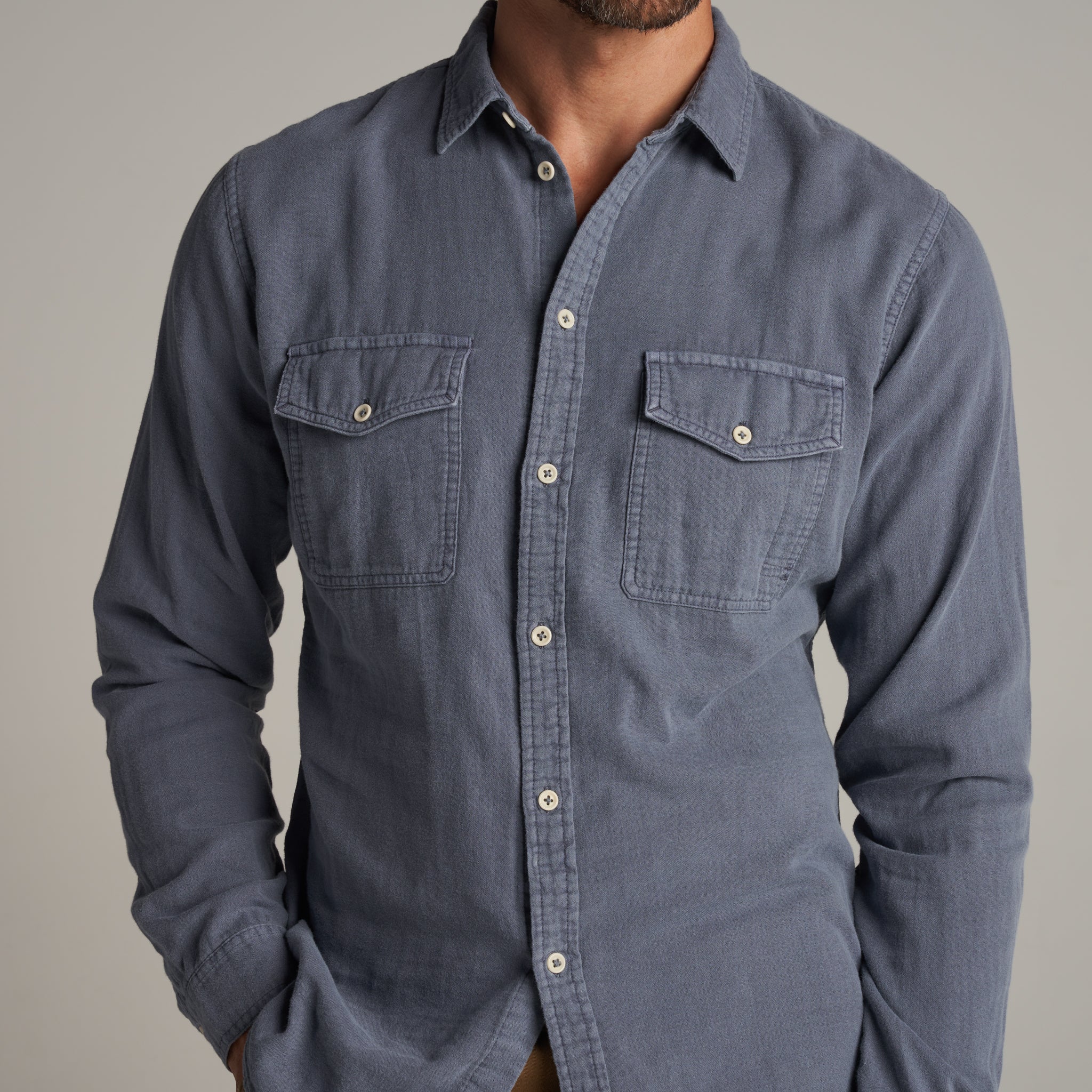 Oliver – Double Layer Cotton Gauze Shirt