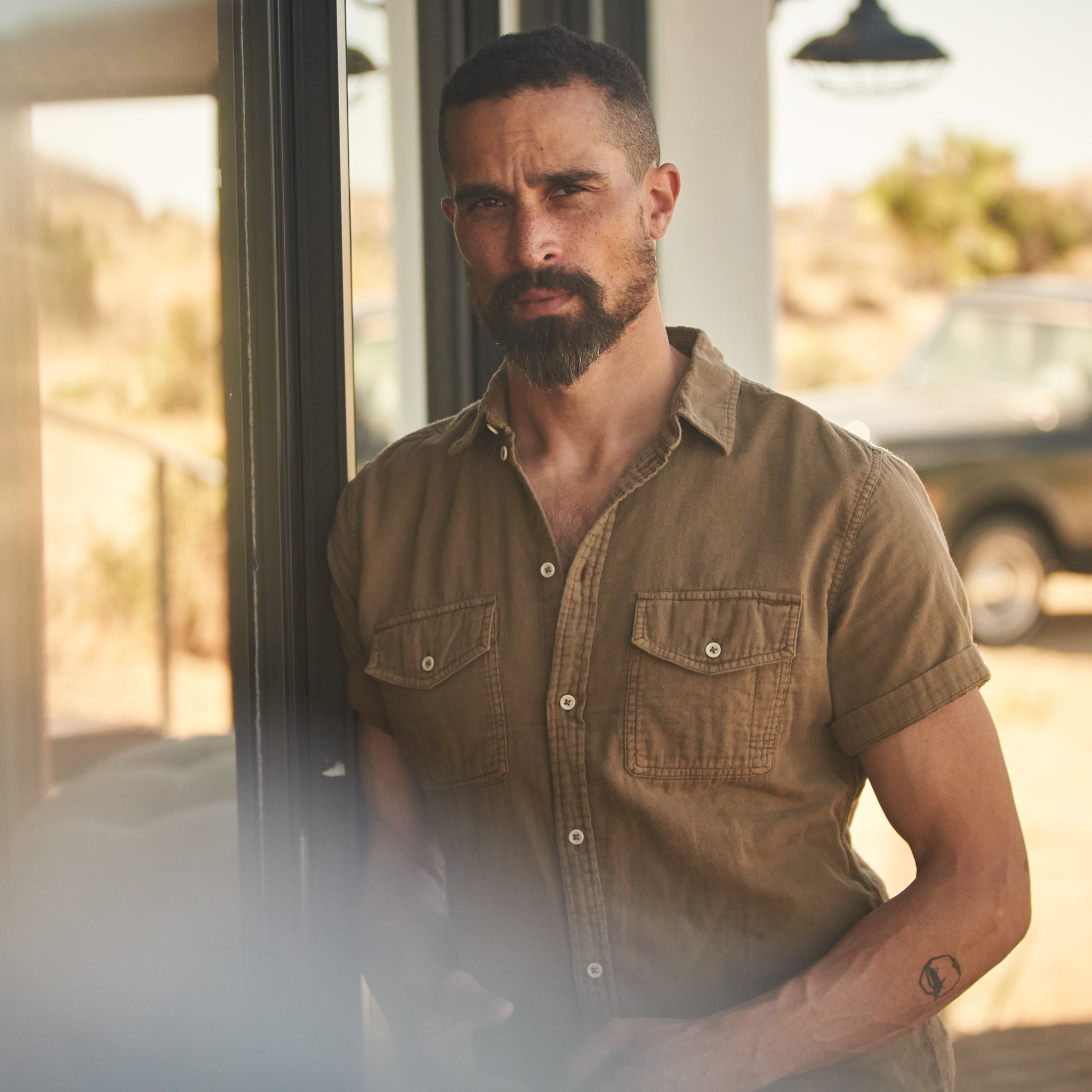 Rowan – Cotton Gauze Short Sleeve Shirt