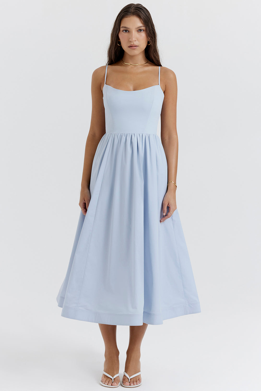 Beatrice – Sweetheart Midi Dress