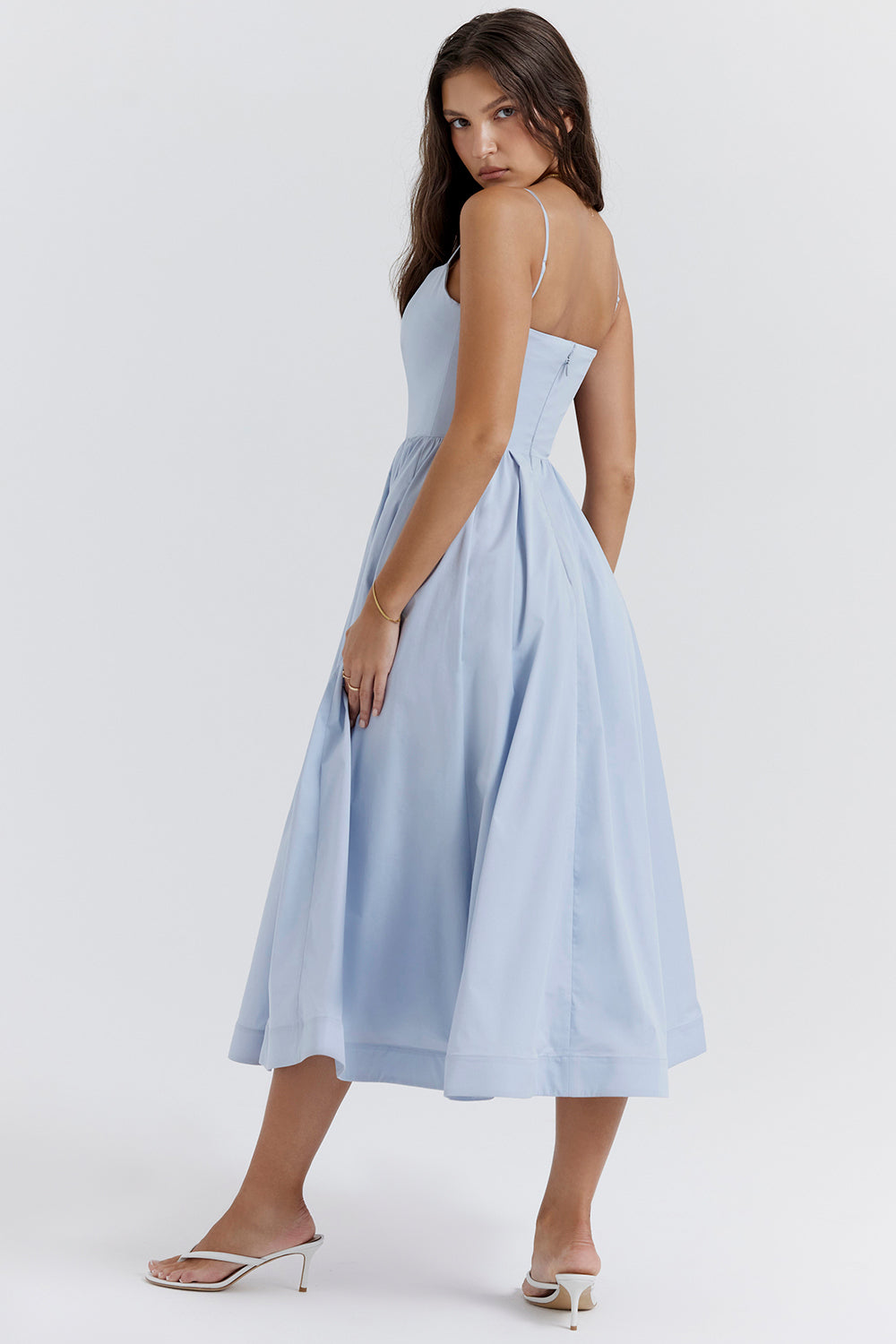 Beatrice – Sweetheart Midi Dress