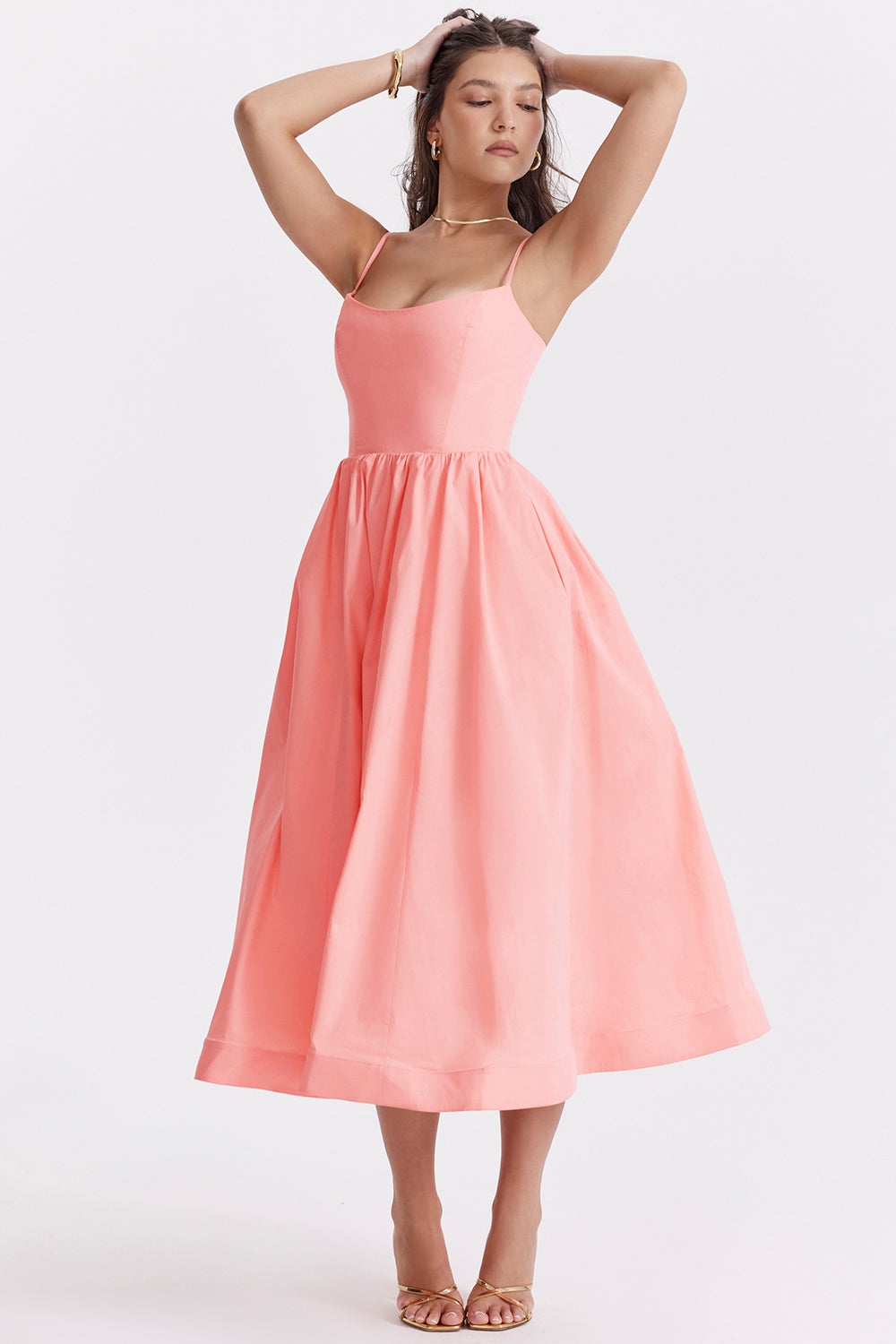 Beatrice – Sweetheart Midi Dress