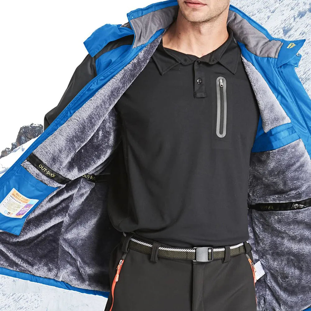 Oliver – Waterproof Windproof Winter Hooded Jacket