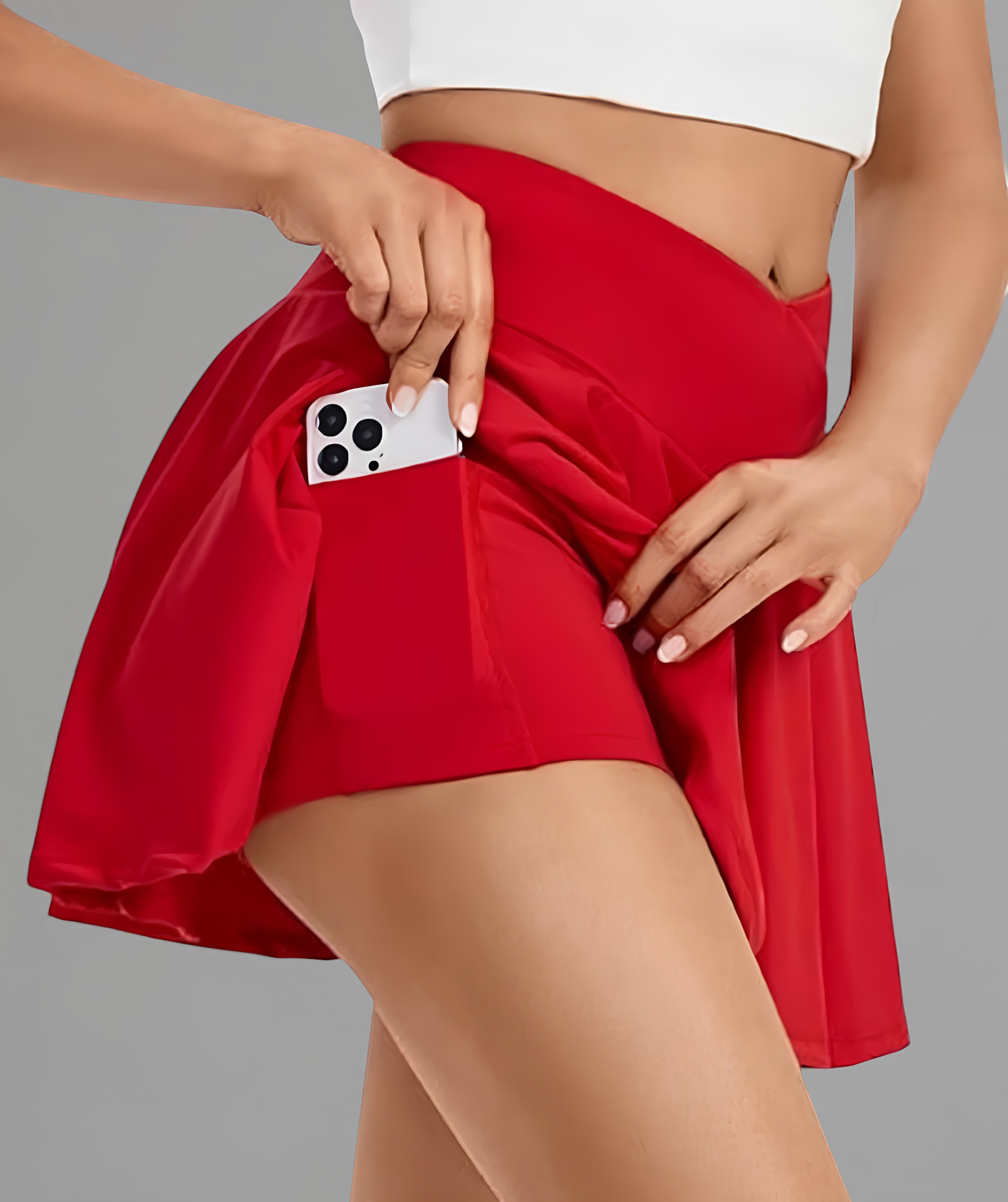 Florence – High Waist Sports Skirt with Pockets