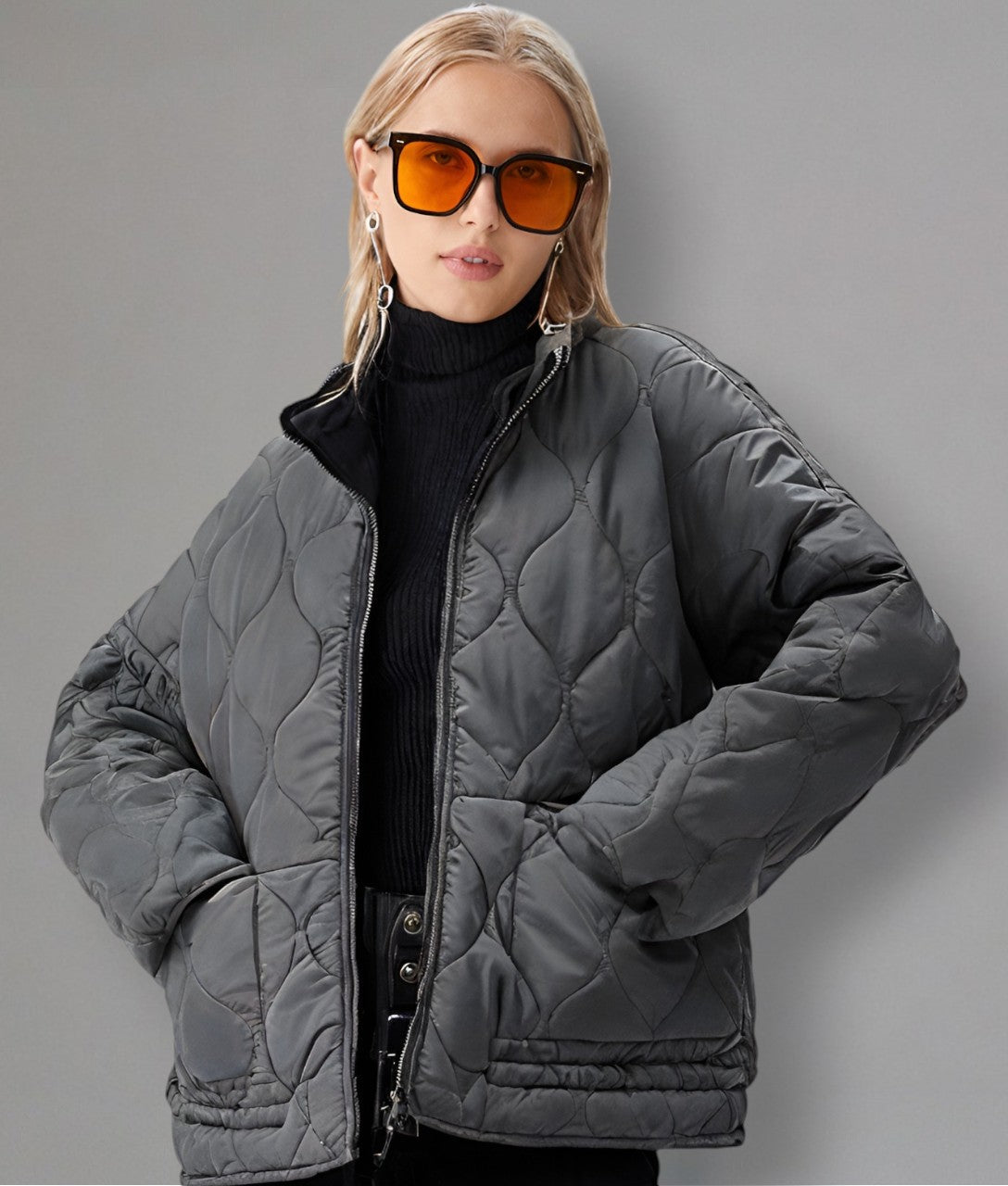 Oceana – Elegant wave-patterned women’s jacket