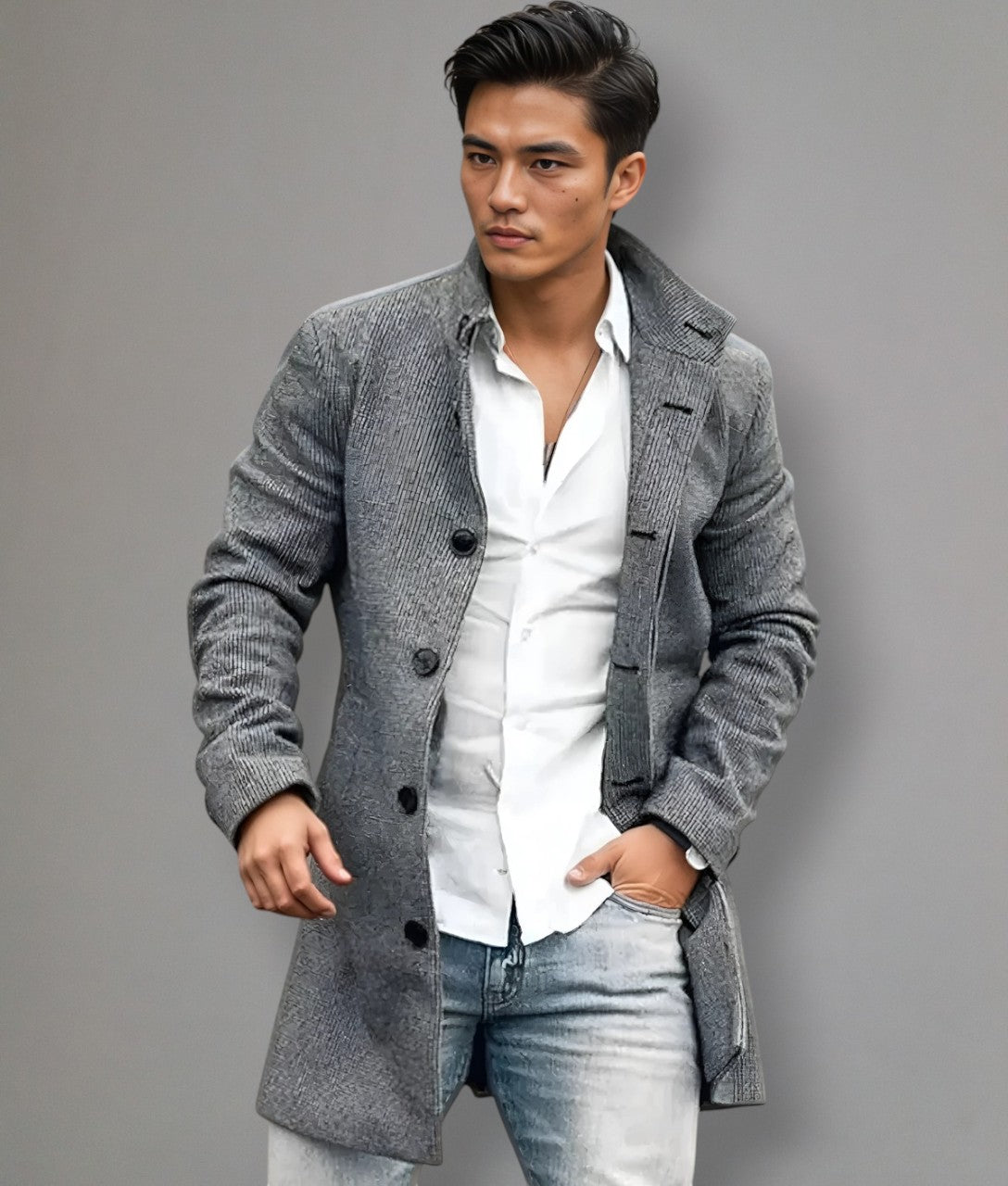 Alessio – Timeless Classic Coat for Men