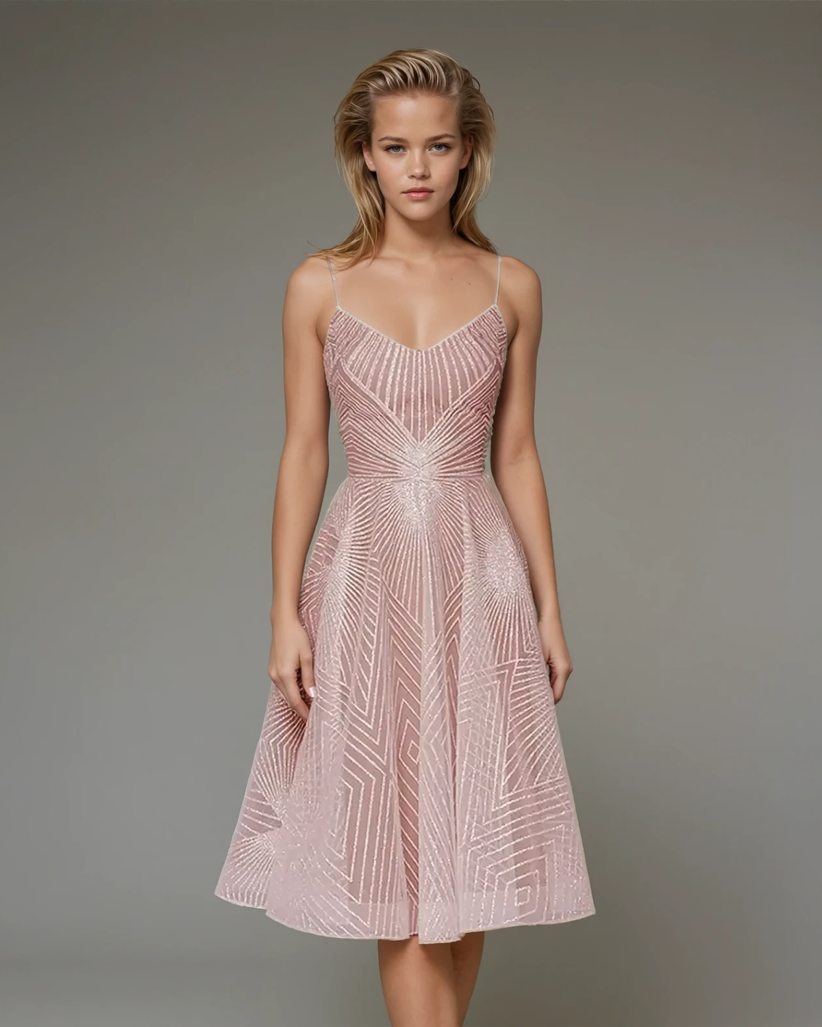Celestia – Chic Evening Dress with Luxurious Fit