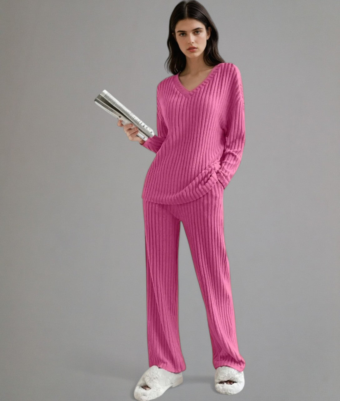 Marleau – Ribbed Lounge Set for Women