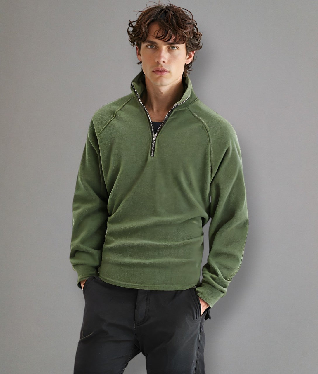 Aspen – Casual Half-Zip Sweater for Everyday Comfort