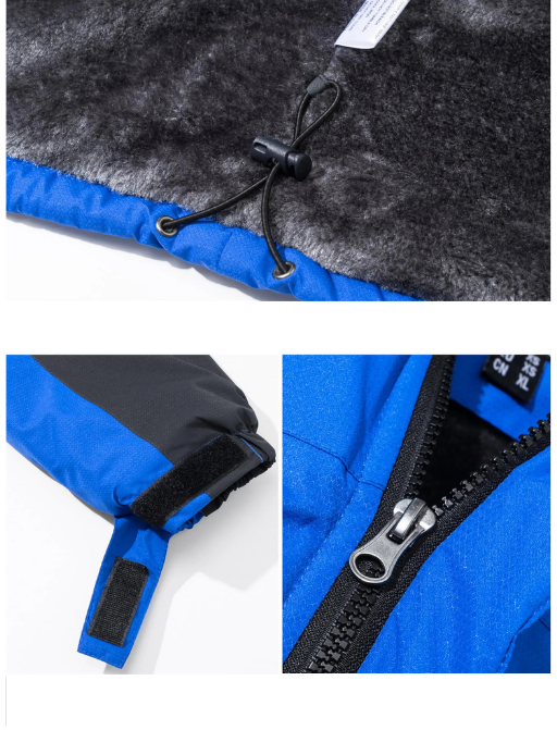 Oliver – Waterproof Windproof Winter Hooded Jacket
